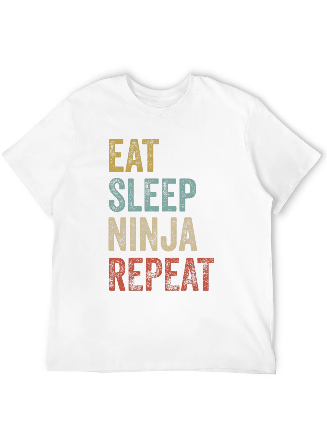 Eat Sleep Ninja Repeat Graphic T-Shirt
