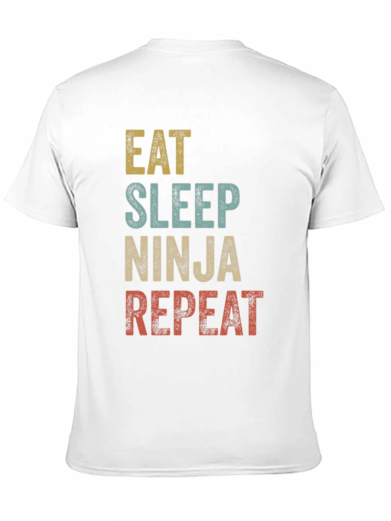 Eat Sleep Ninja Repeat Graphic T-Shirt