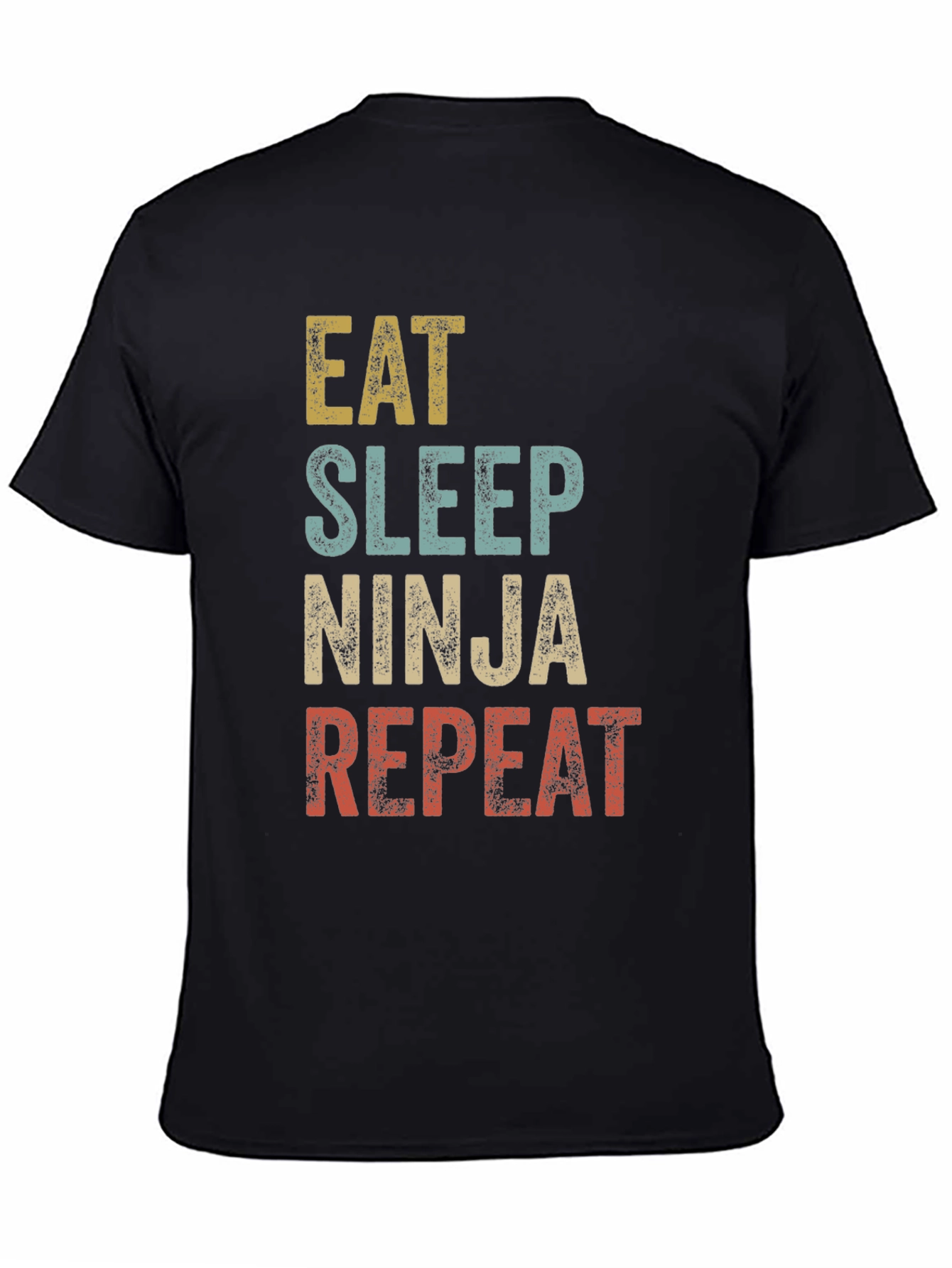 Eat Sleep Ninja Repeat Graphic T-Shirt