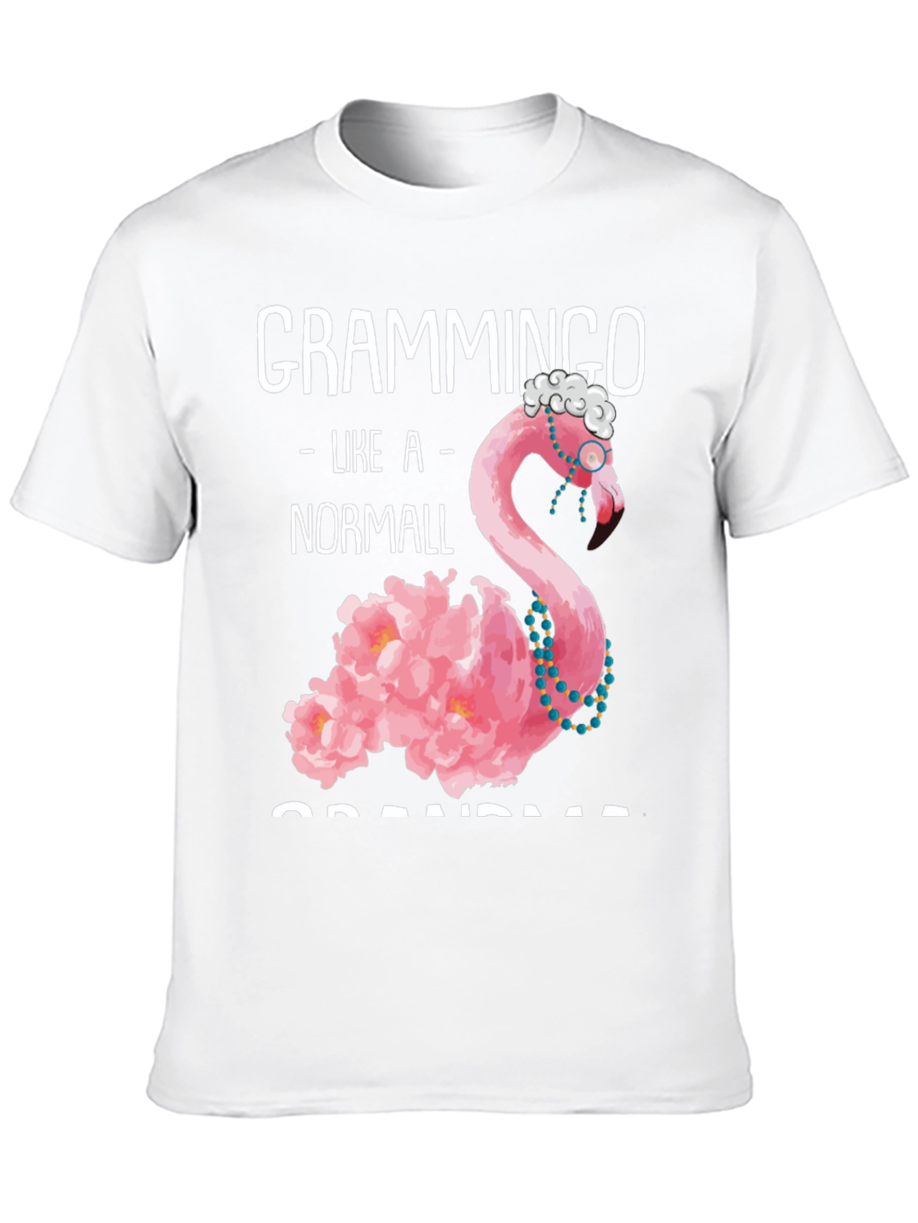 Grammingo Grandma T-Shirt - Flamingo Lover Tee