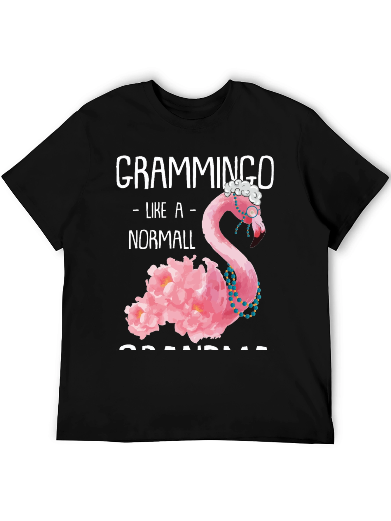 Grammingo Grandma T-Shirt - Flamingo Lover Tee