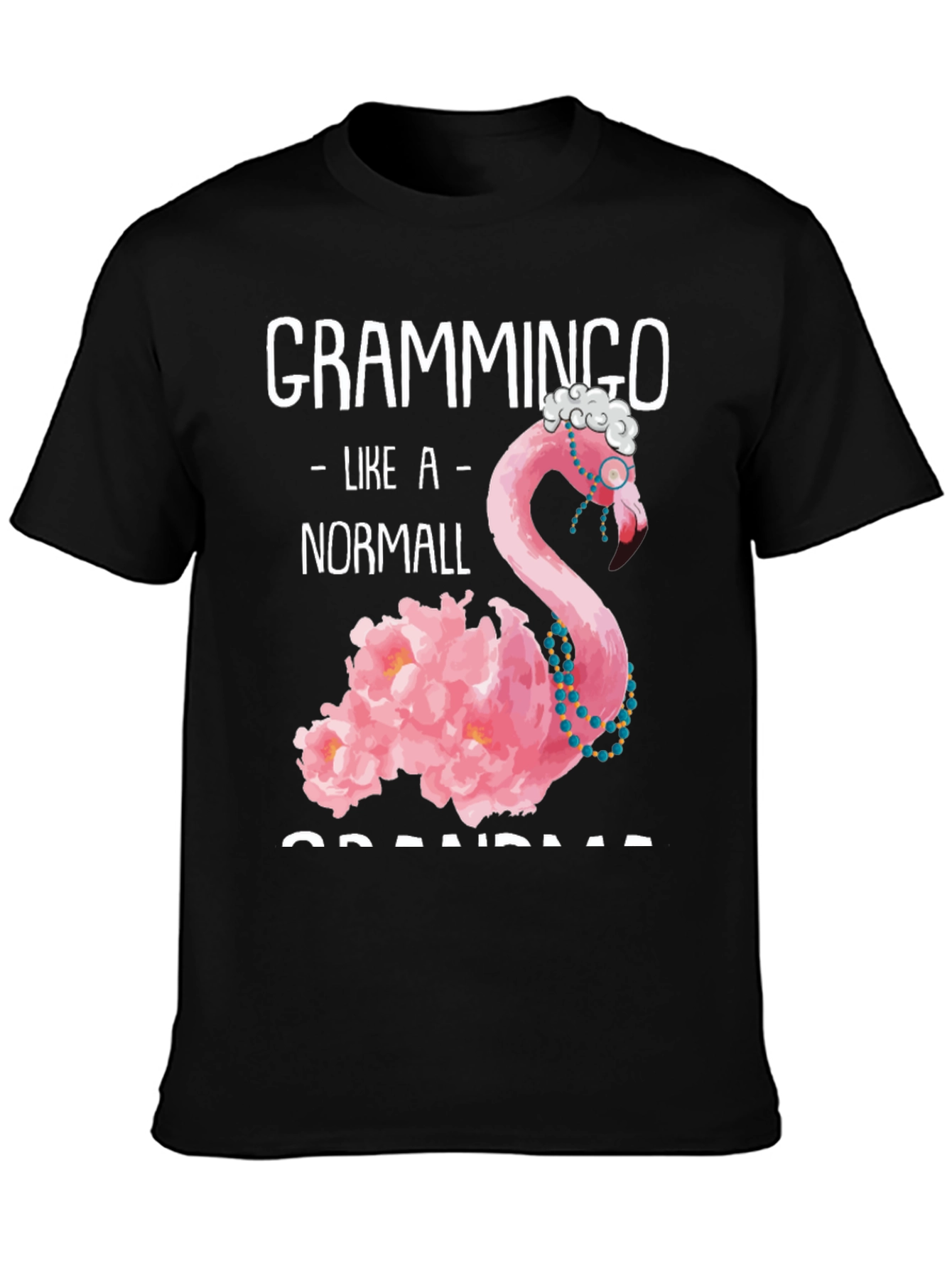 Grammingo Grandma T-Shirt - Flamingo Lover Tee