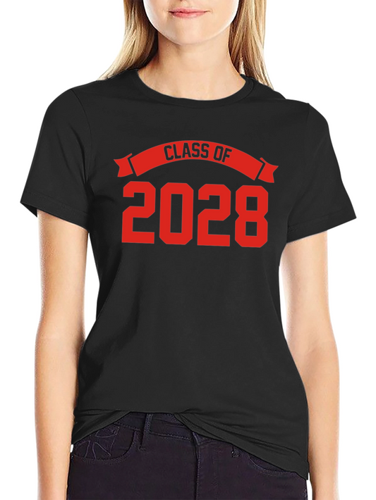 Class of 2028 T-Shirt - Graduation Year Tee