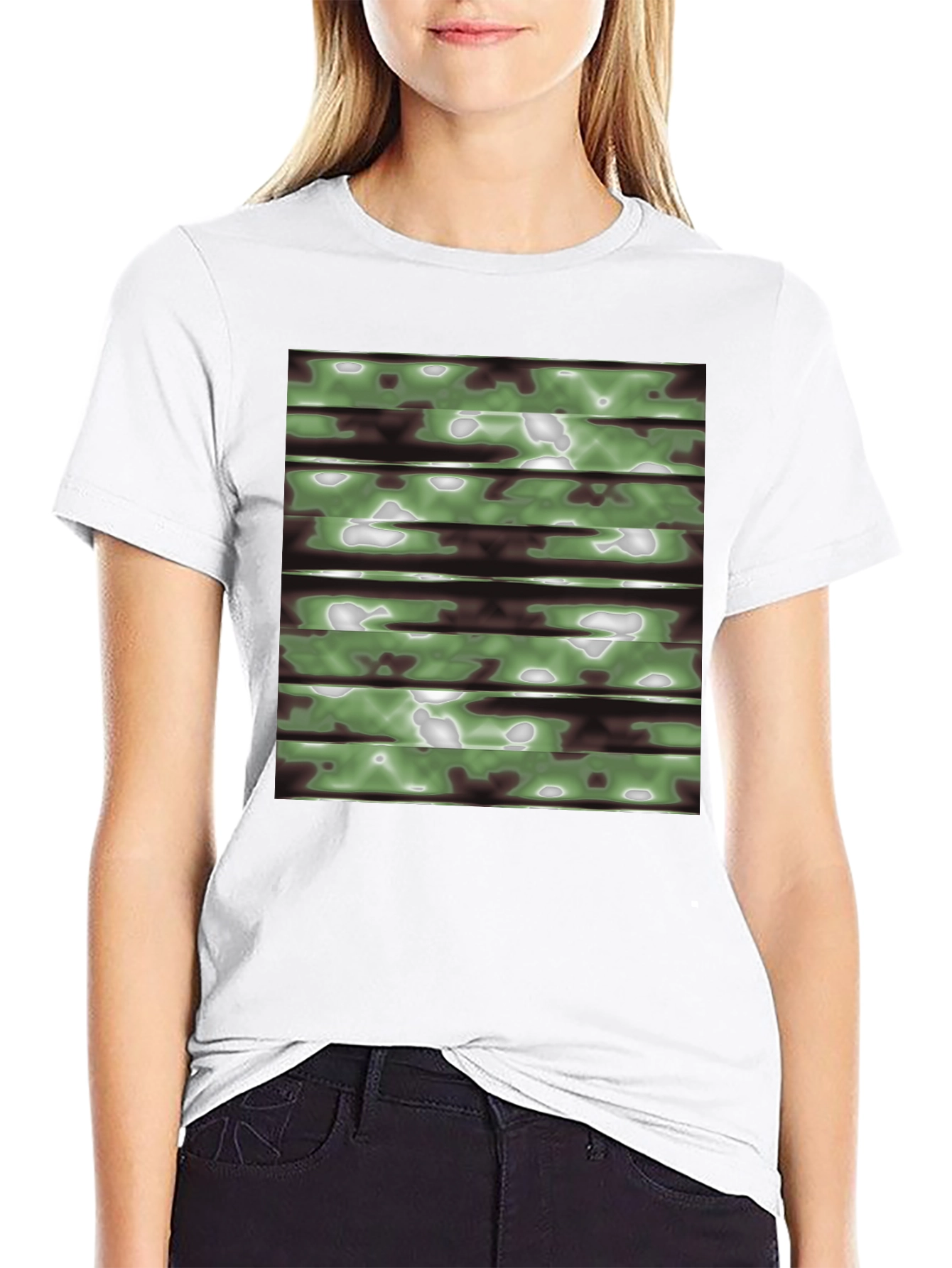 Camo Stripe T-Shirt - Cool Casual Wear
