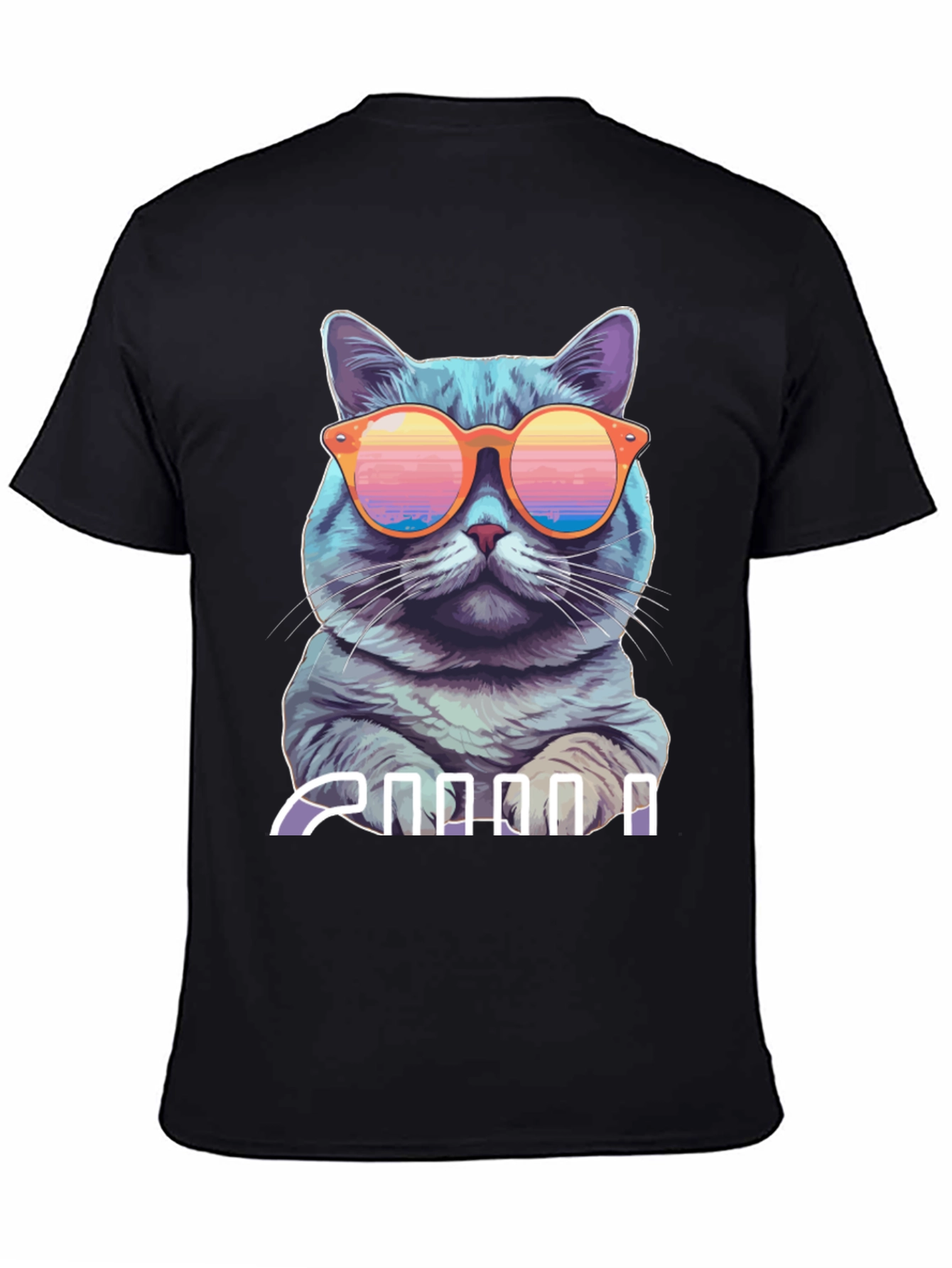 Cool Cat T-Shirt - Retro Style