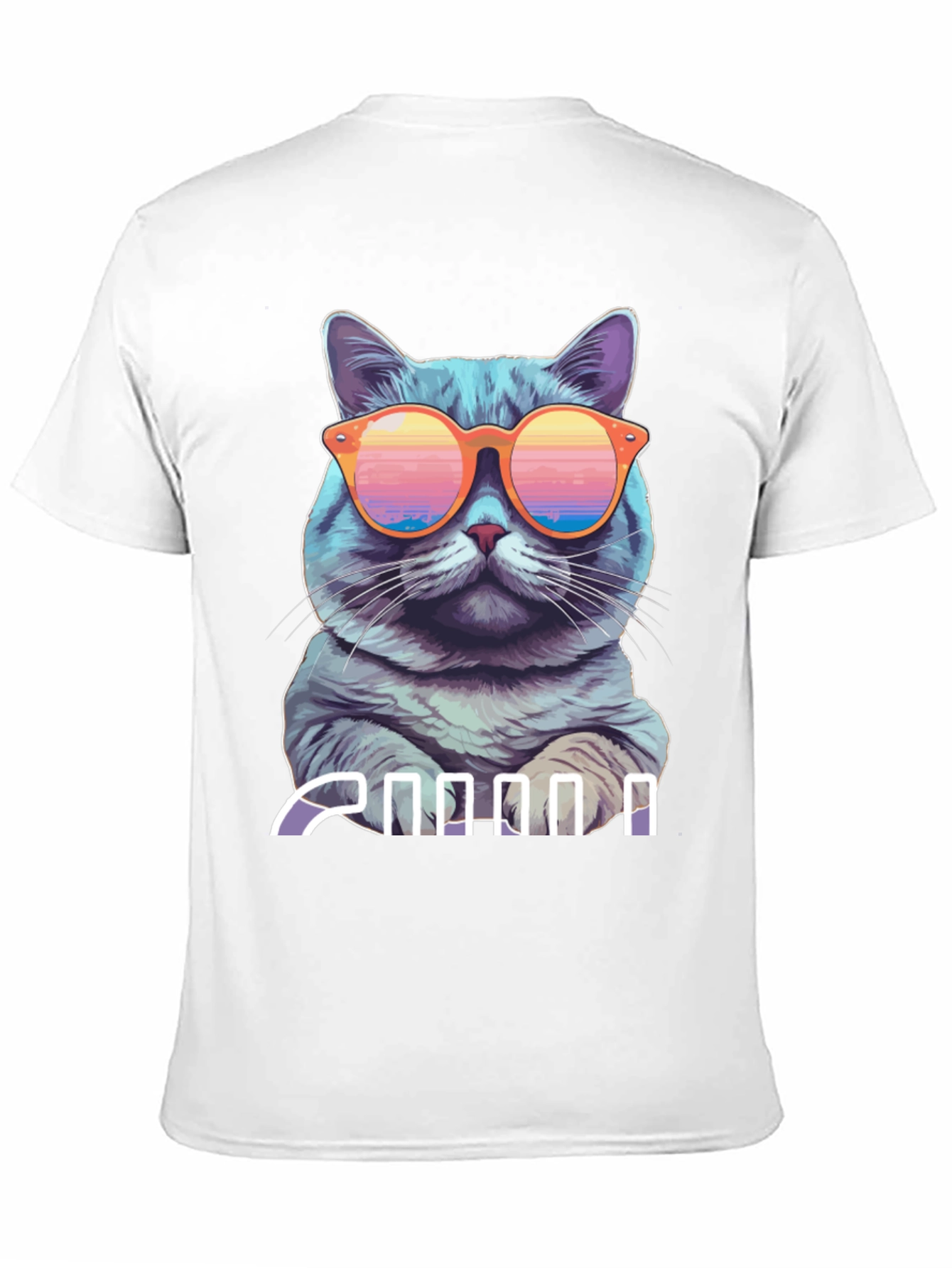 Cool Cat T-Shirt - Retro Style