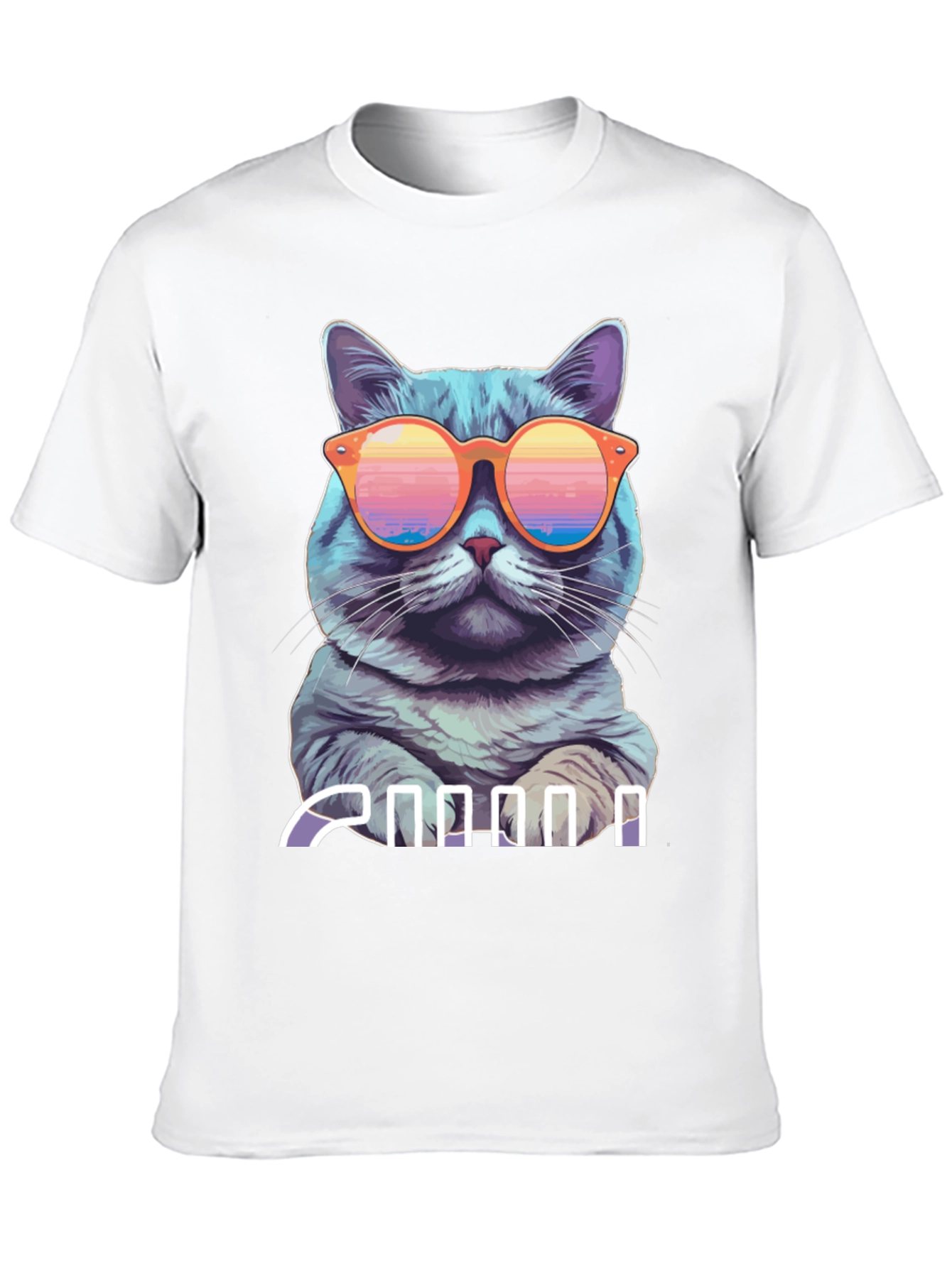Cool Cat T-Shirt - Retro Style