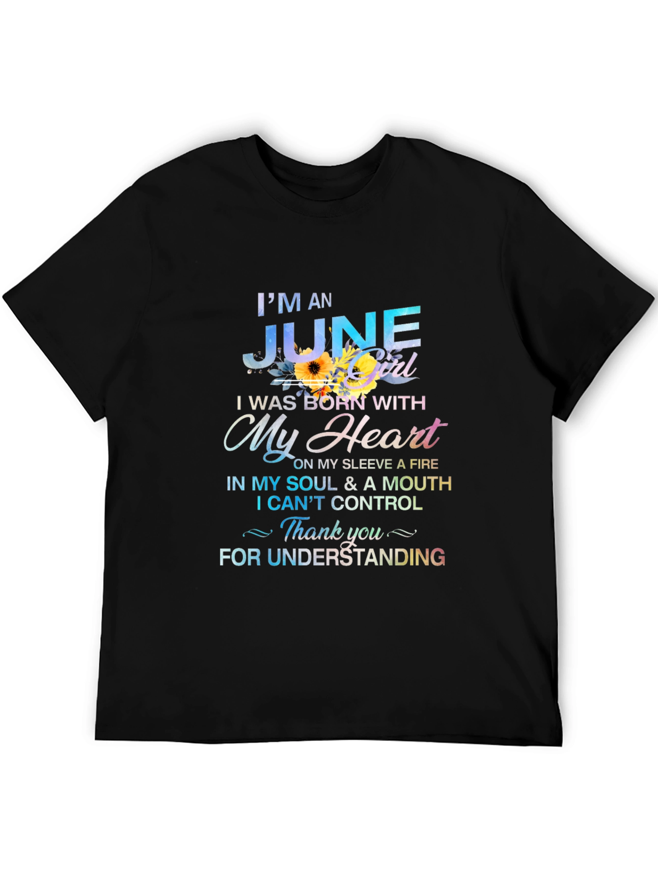 June Girl Heart T-Shirt