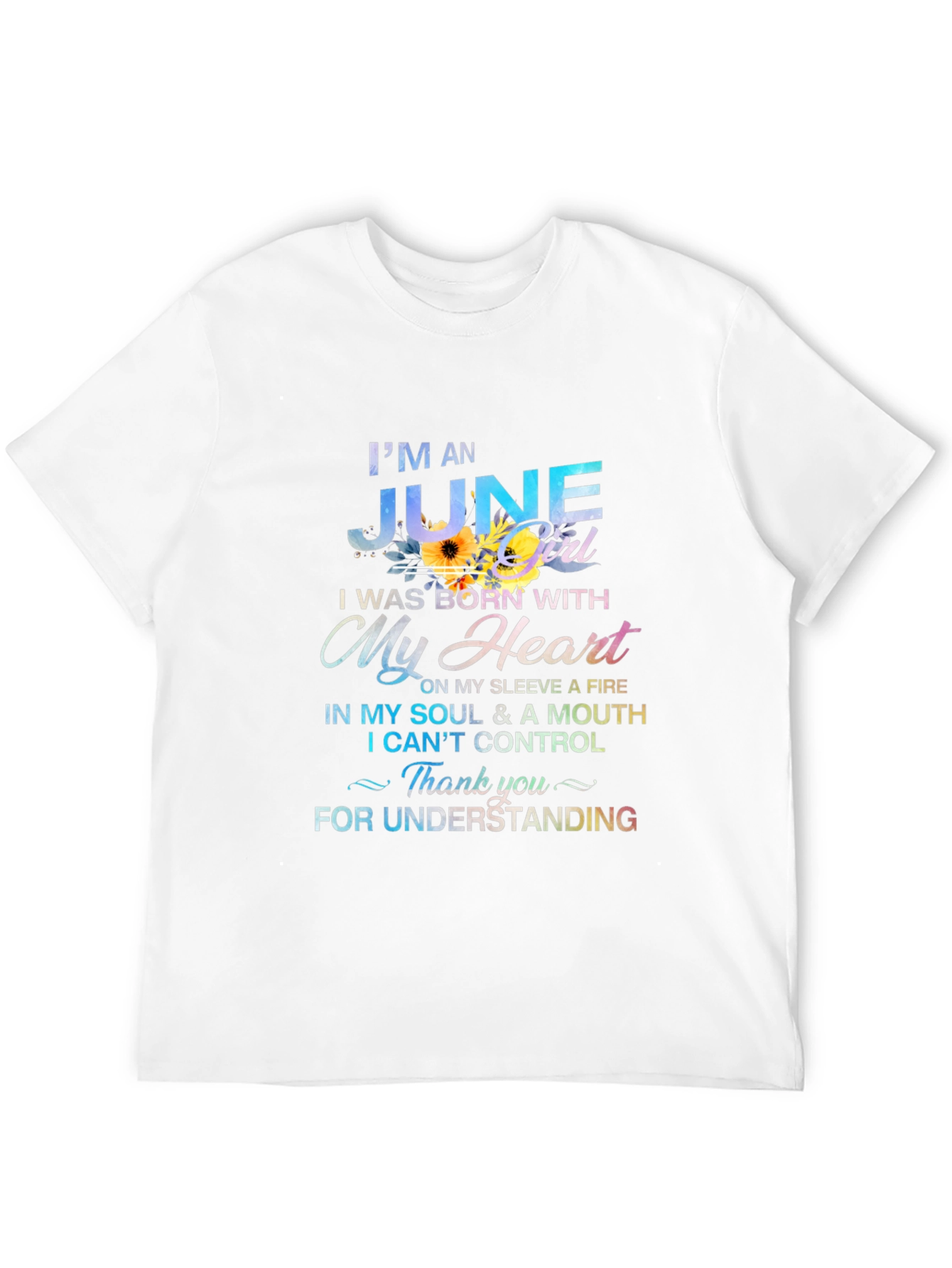 June Girl Heart T-Shirt