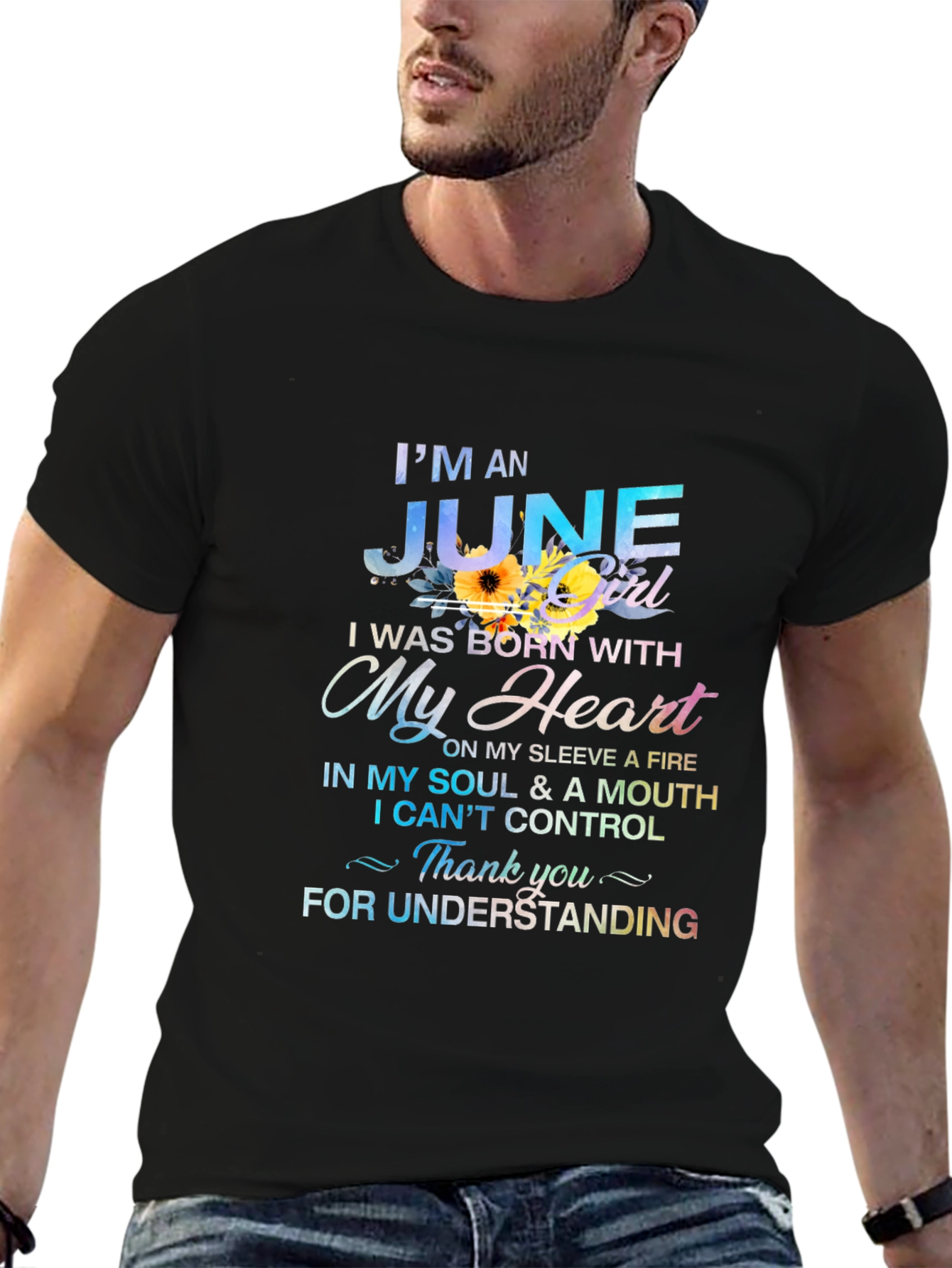 June Girl Heart T-Shirt