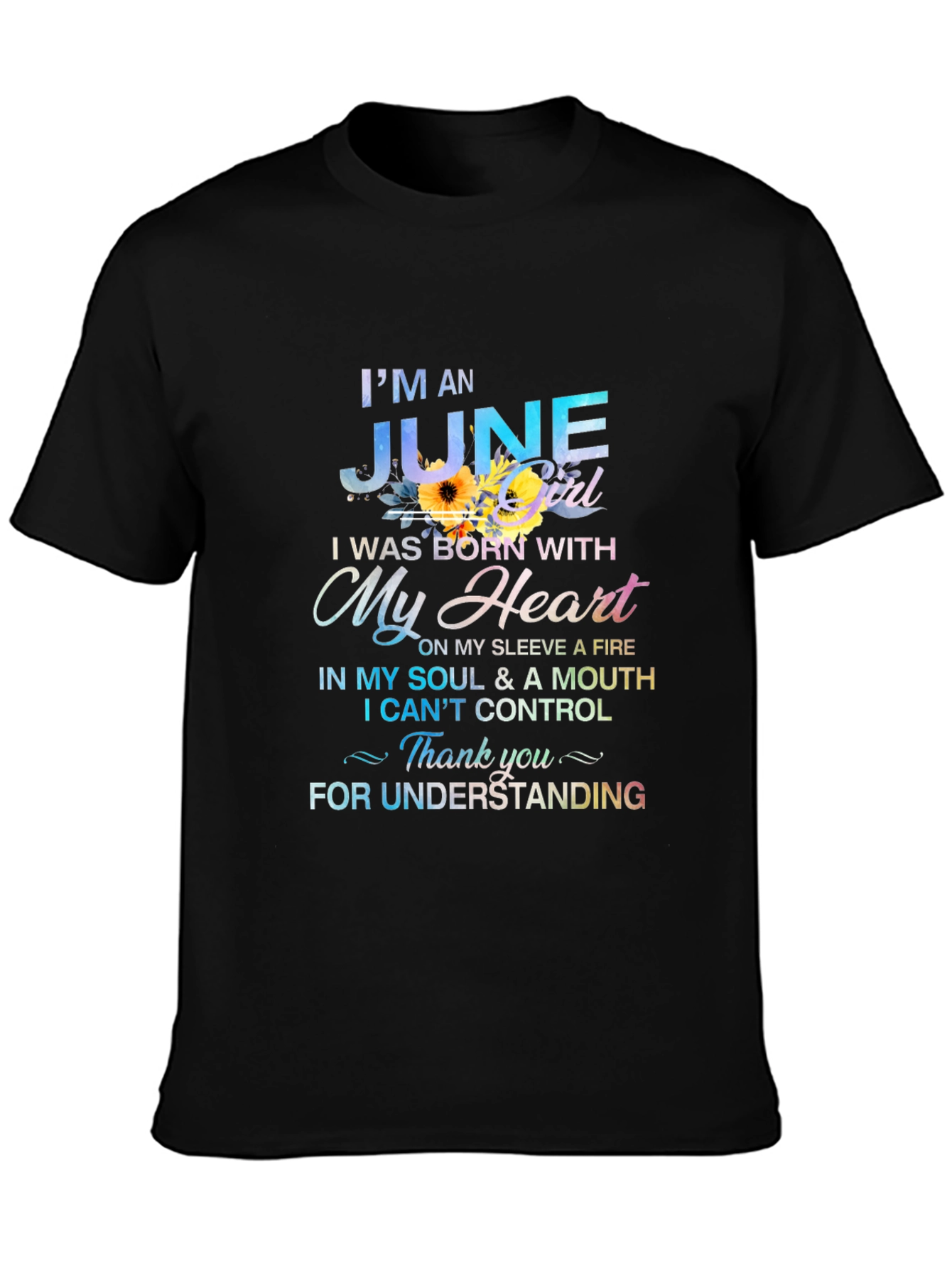 June Girl Heart T-Shirt