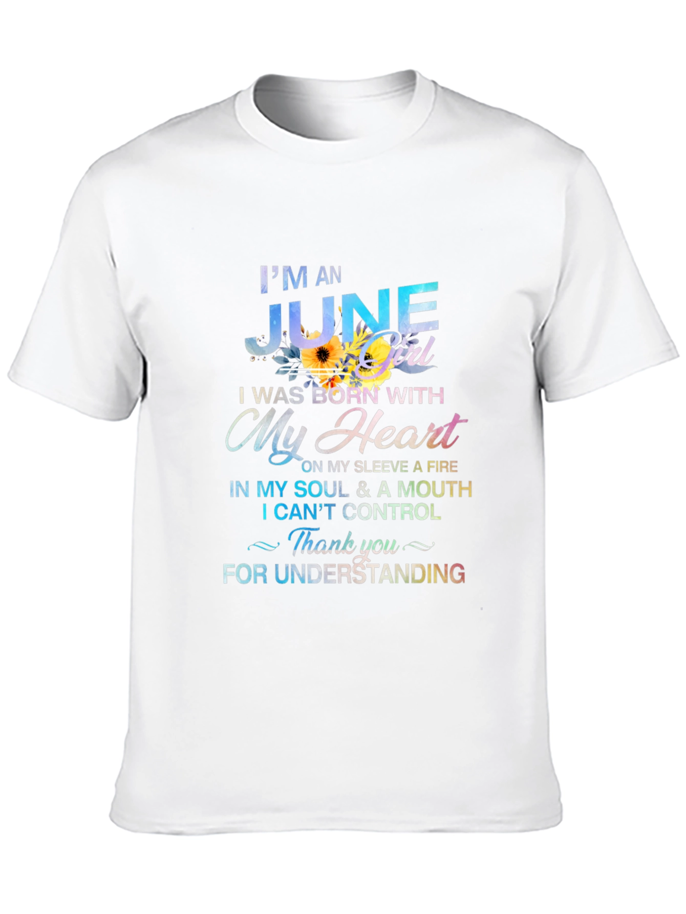 June Girl Heart T-Shirt