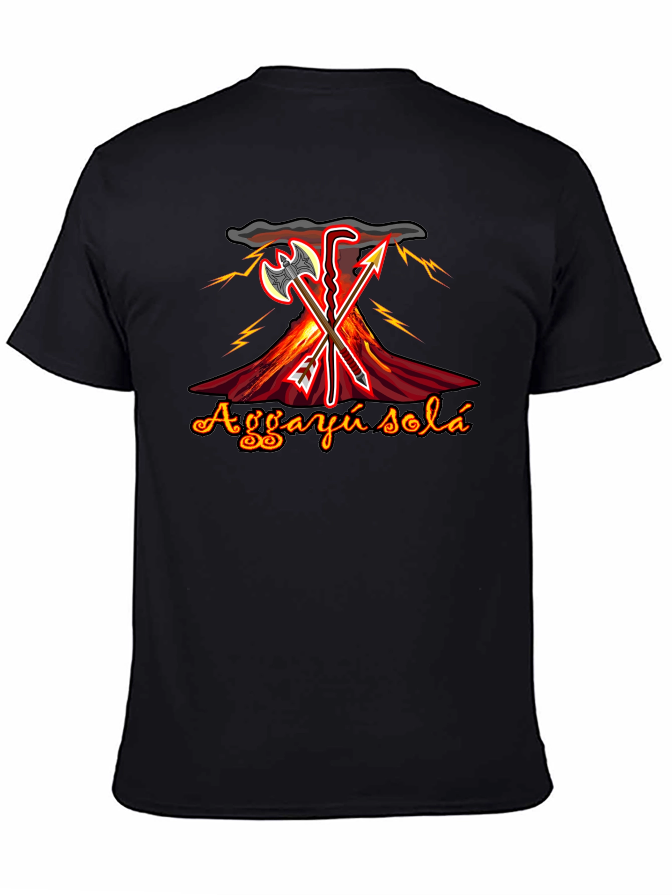 Aggayu Sola T-Shirt Black