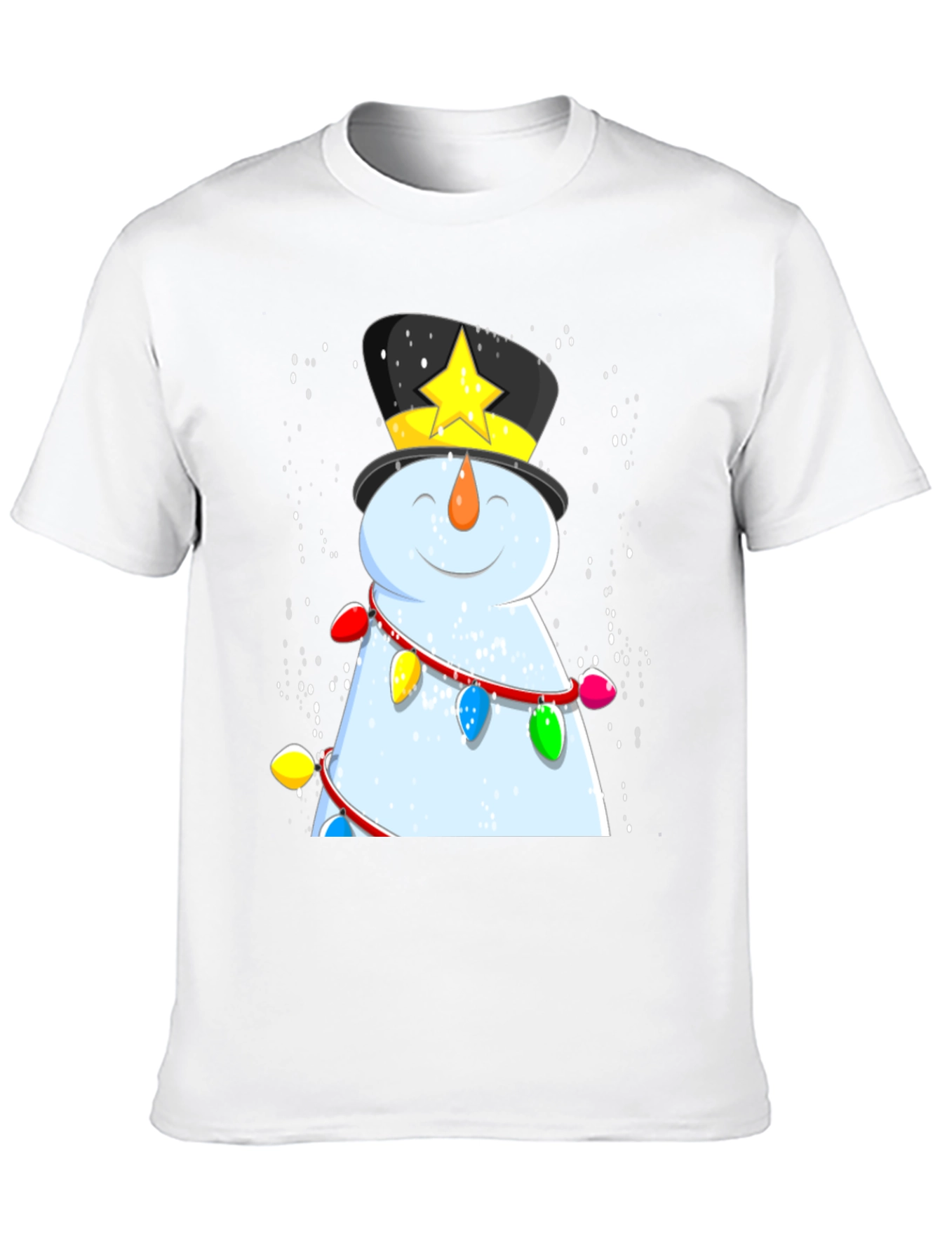 Festive Snowman Graphic Tee