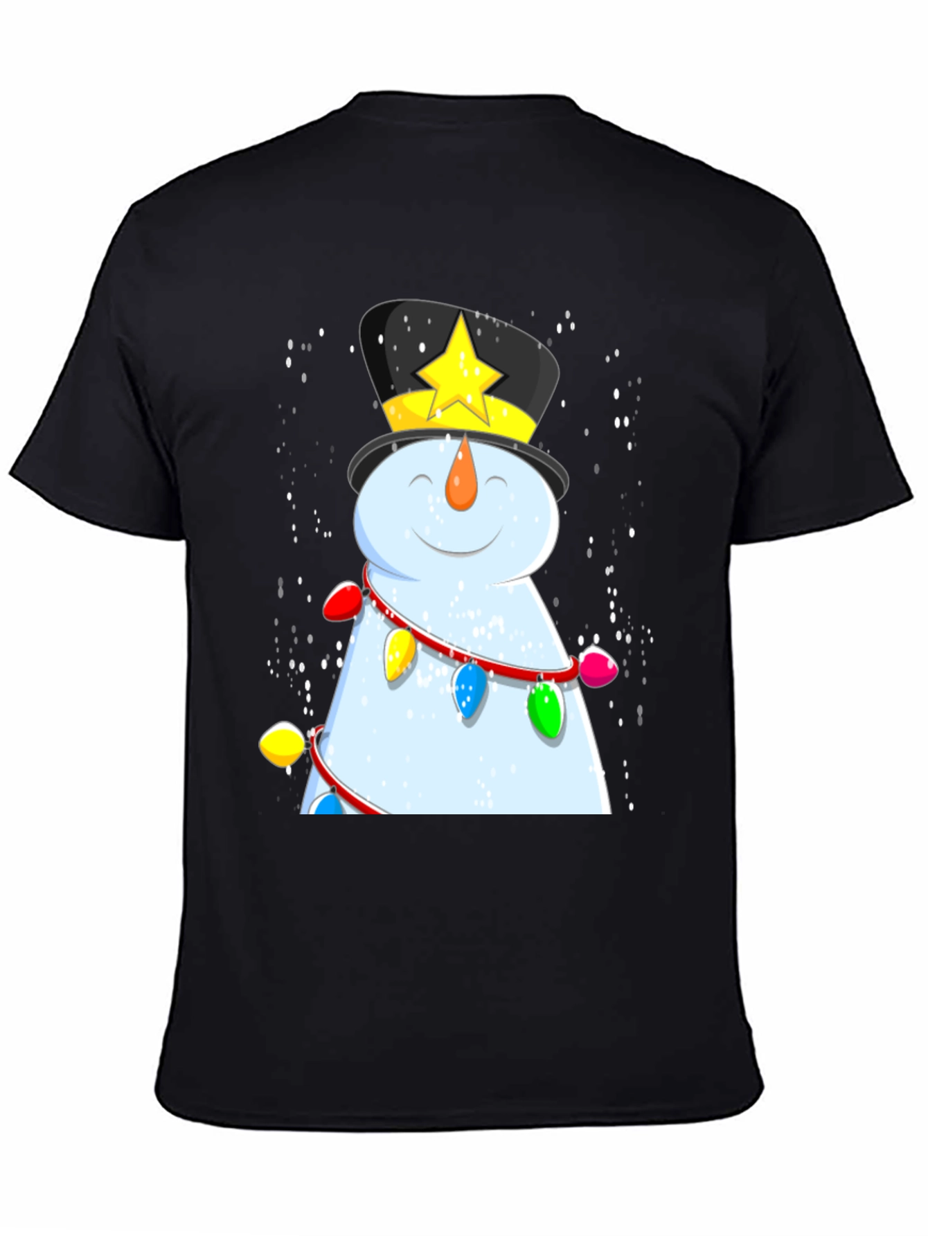 Festive Snowman Graphic Tee