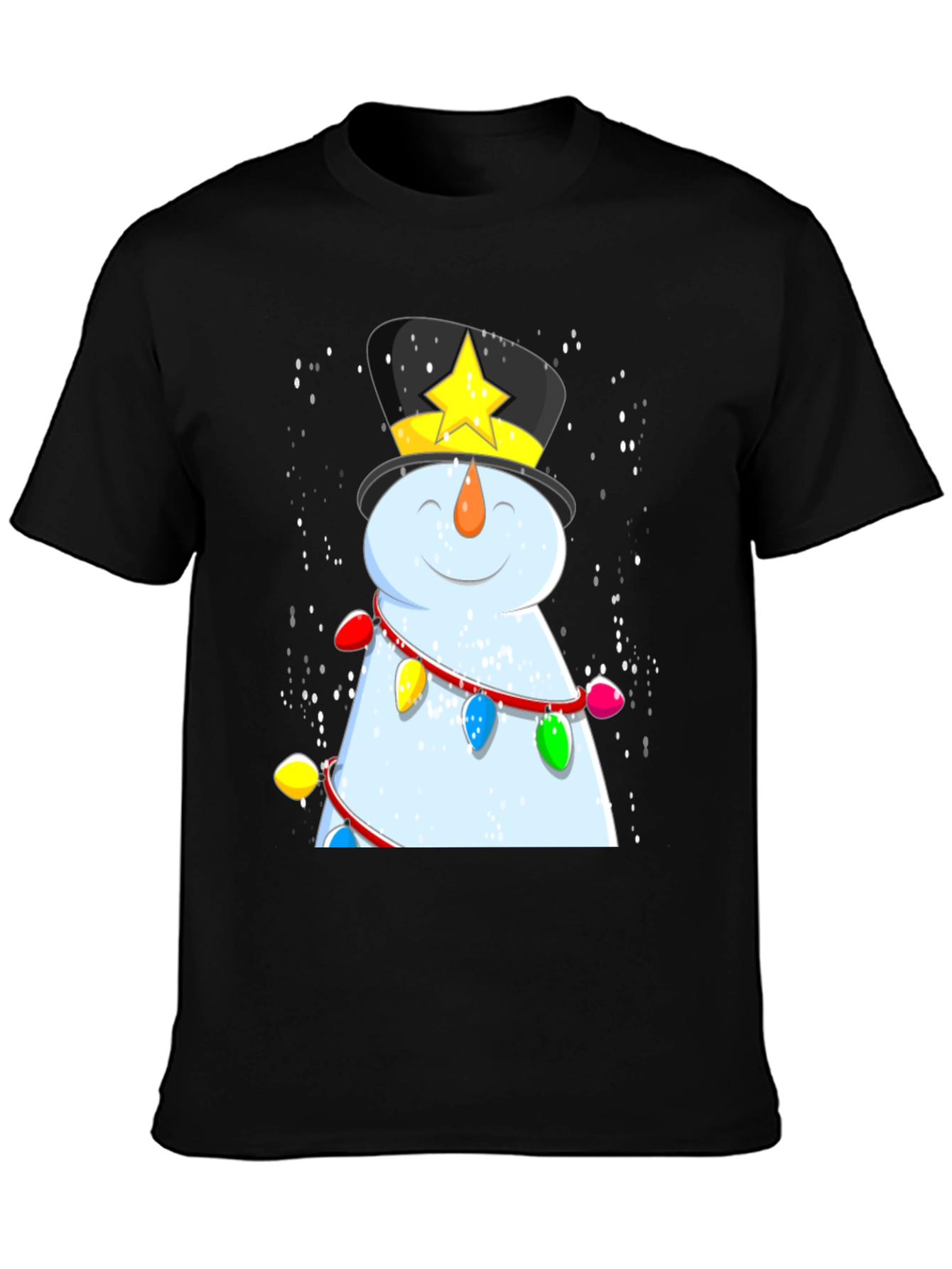 Festive Snowman Graphic Tee