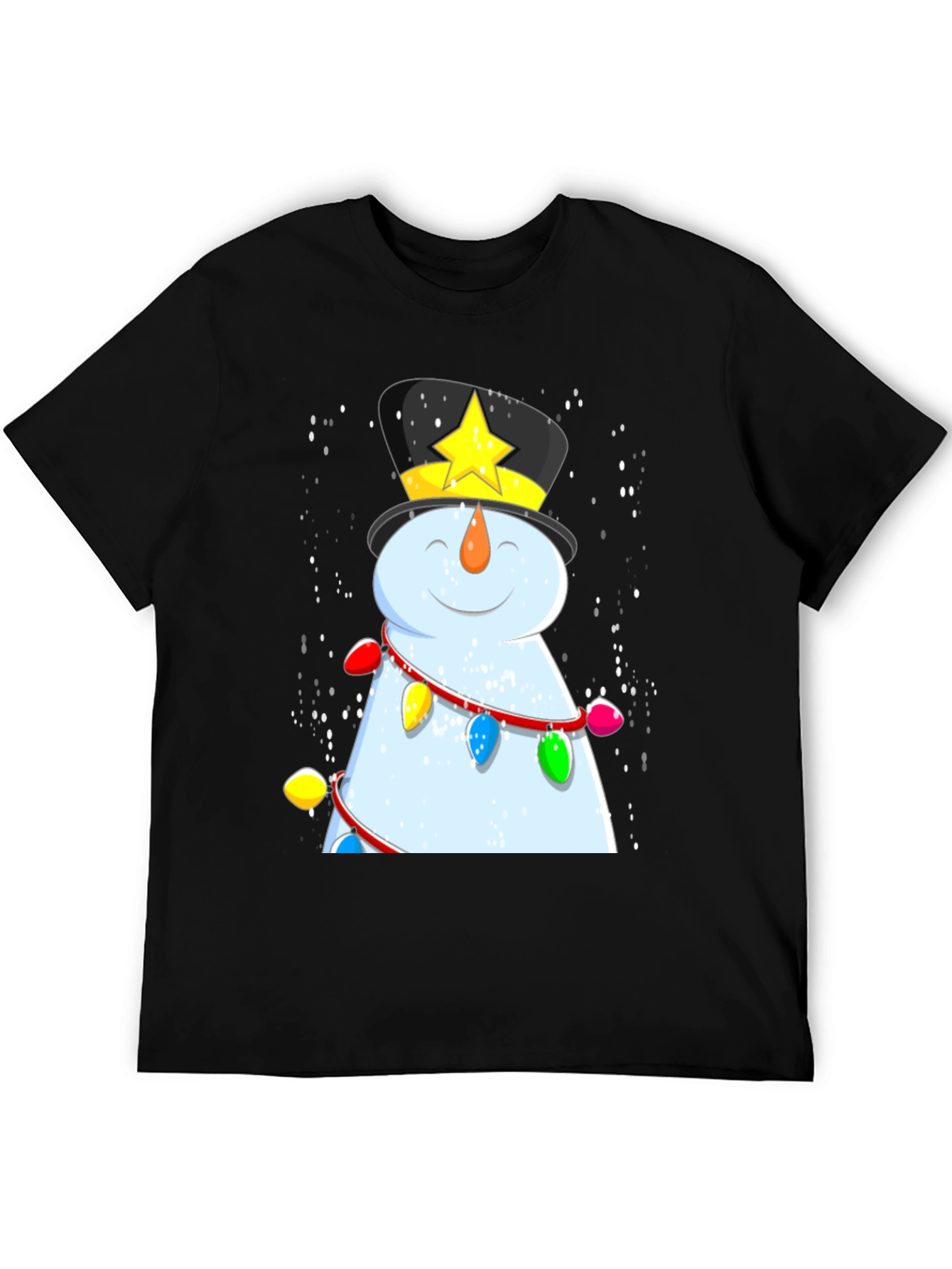 Festive Snowman Graphic Tee