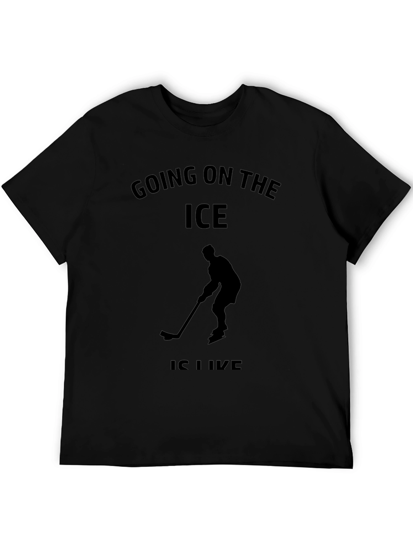 Going On The Ice Hockey T-Shirt