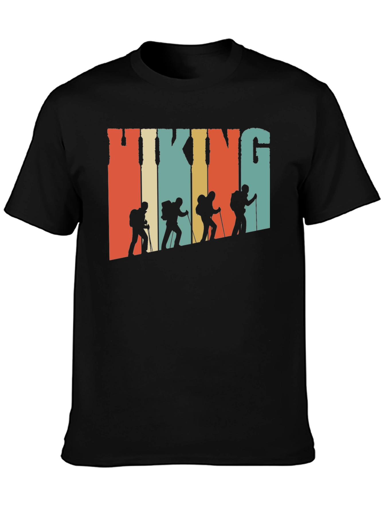 Retro Hiking T-Shirt - Adventure Ready!
