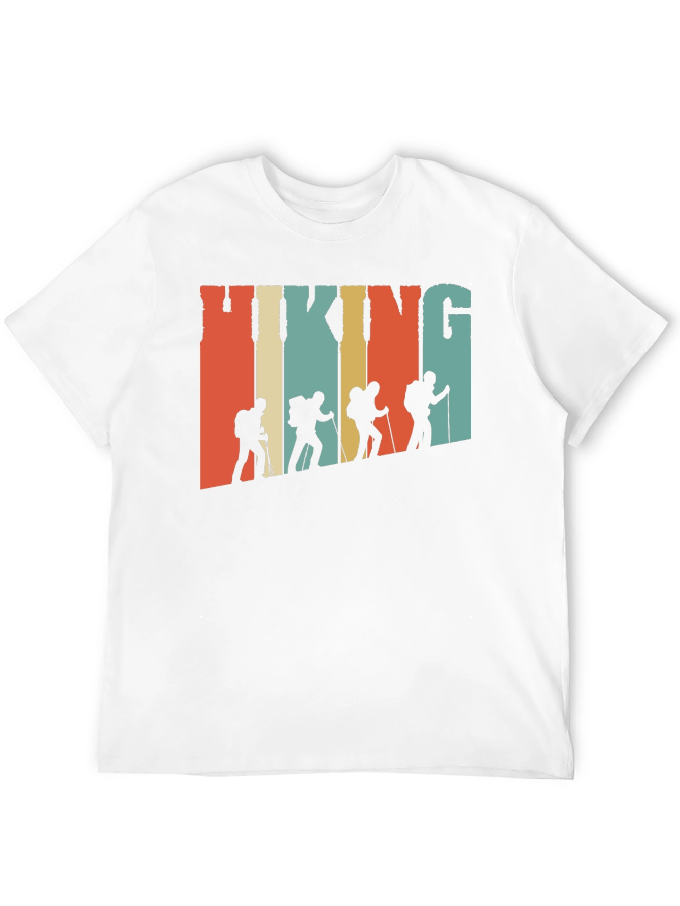 Retro Hiking T-Shirt - Adventure Ready!