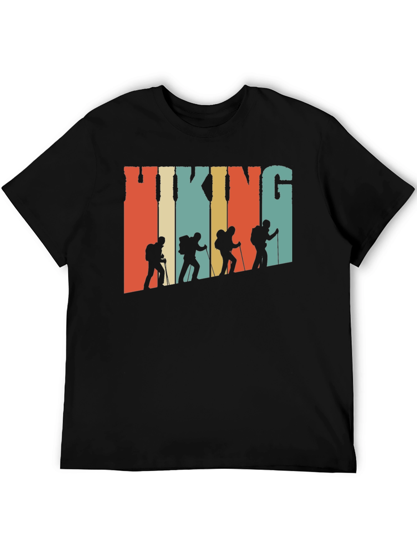 Retro Hiking T-Shirt - Adventure Ready!