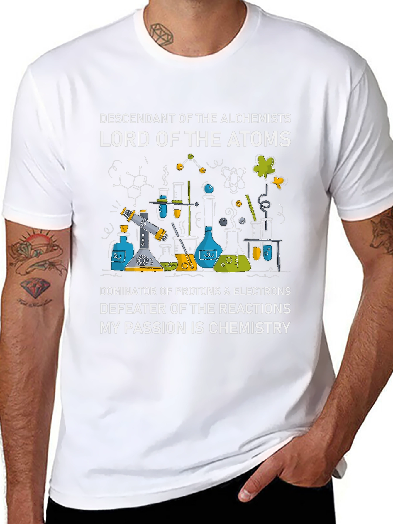 Chemistry Lord T-Shirt Alchemist Descendant Tee
