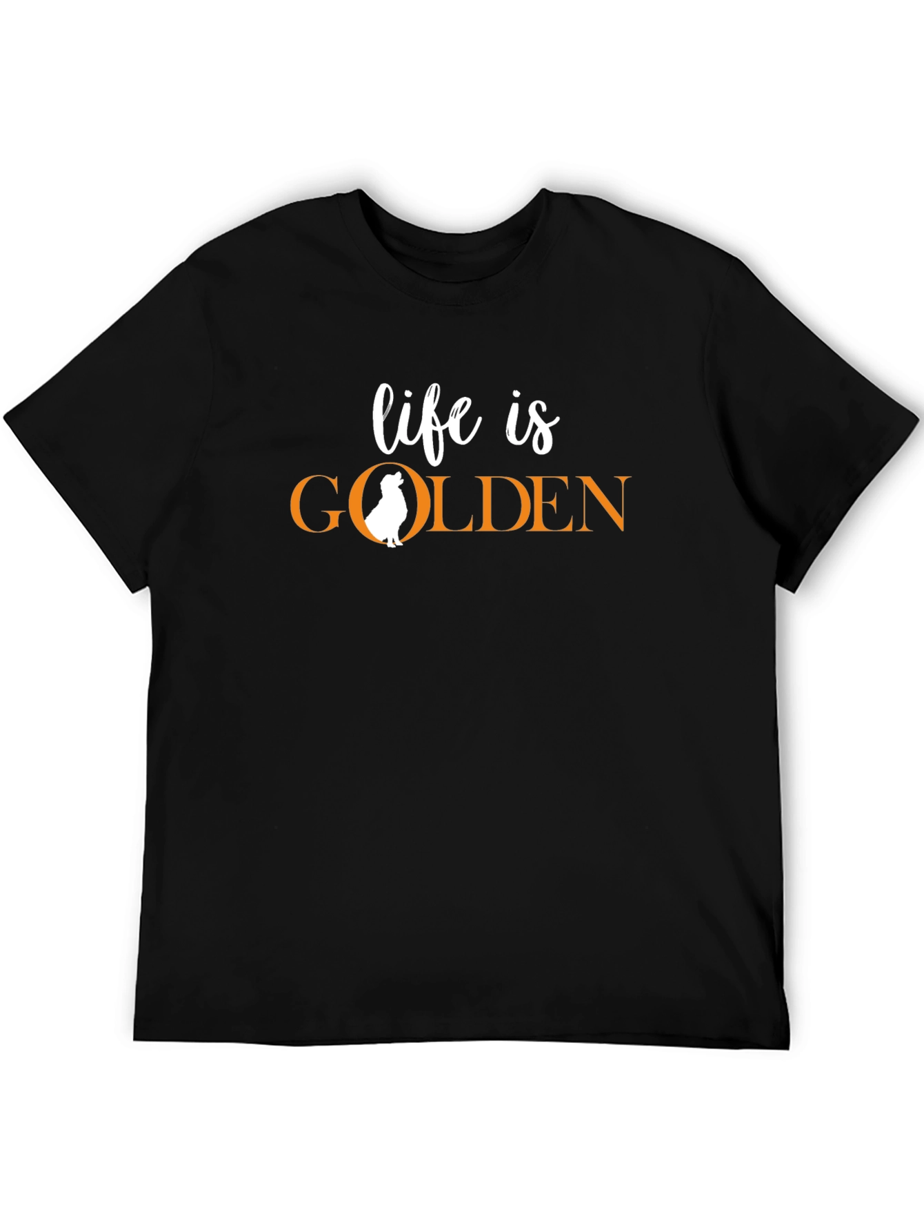 Life is Golden Dog Graphic Tee