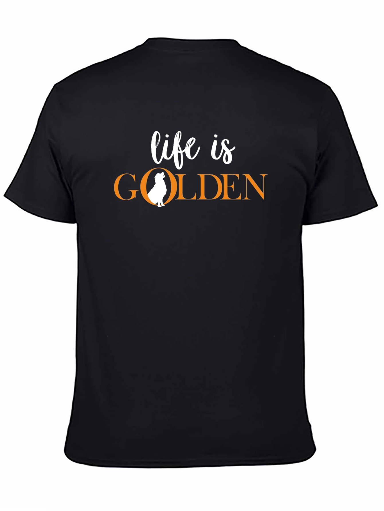 Life is Golden Dog Graphic Tee