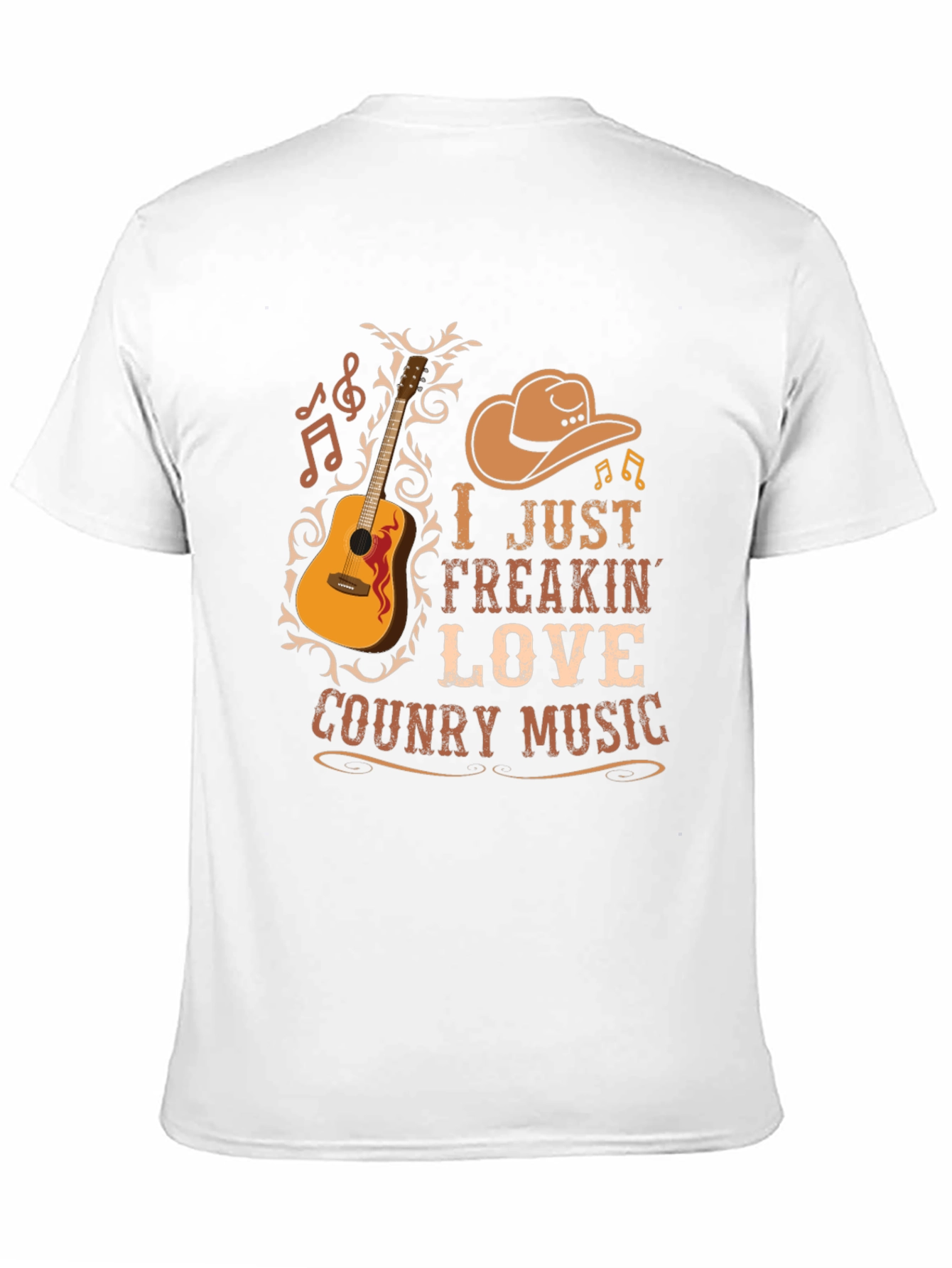 Country Music Lover T-Shirt Graphic Tee