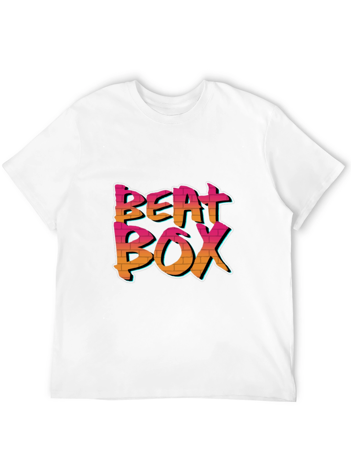 Beat Box Graphic Black Tee