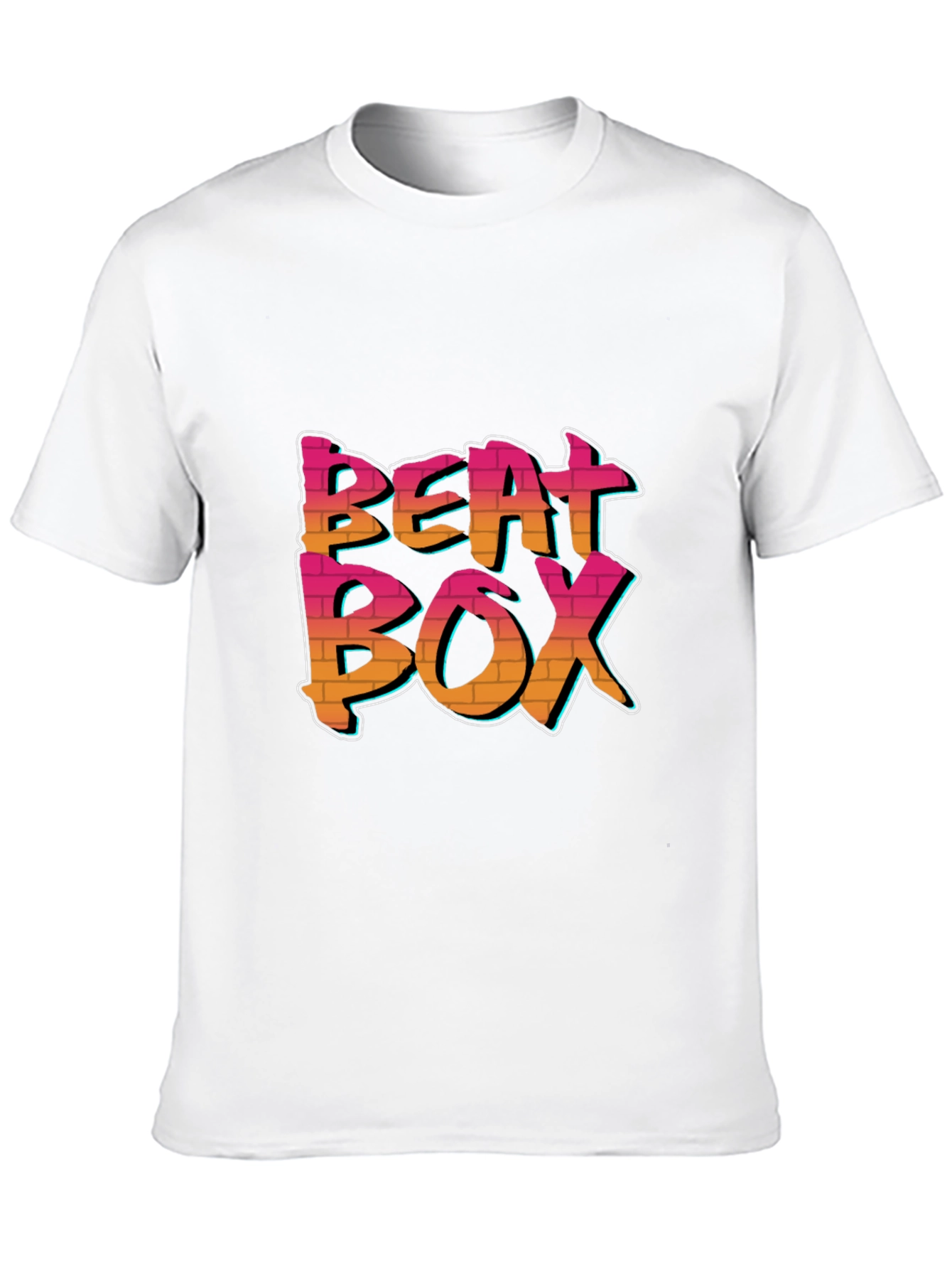 Beat Box Graphic Black Tee