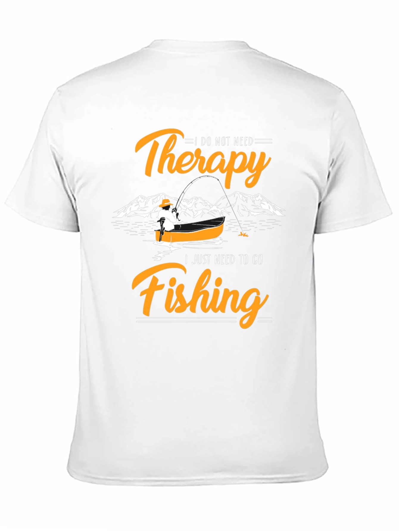 Therapy Fishing Graphic Tee