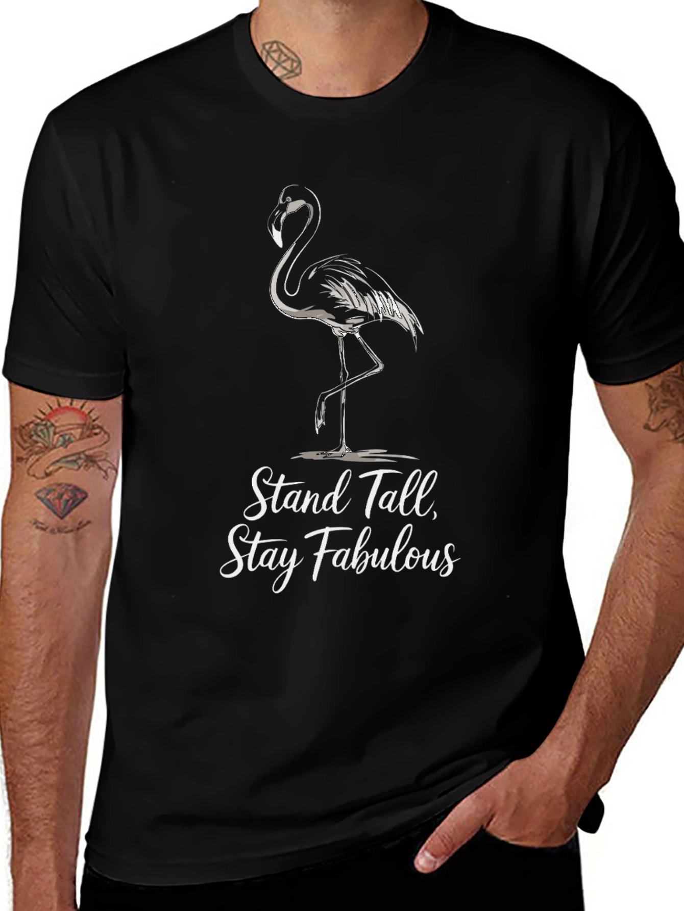 Stand Tall Flamingo T-Shirt