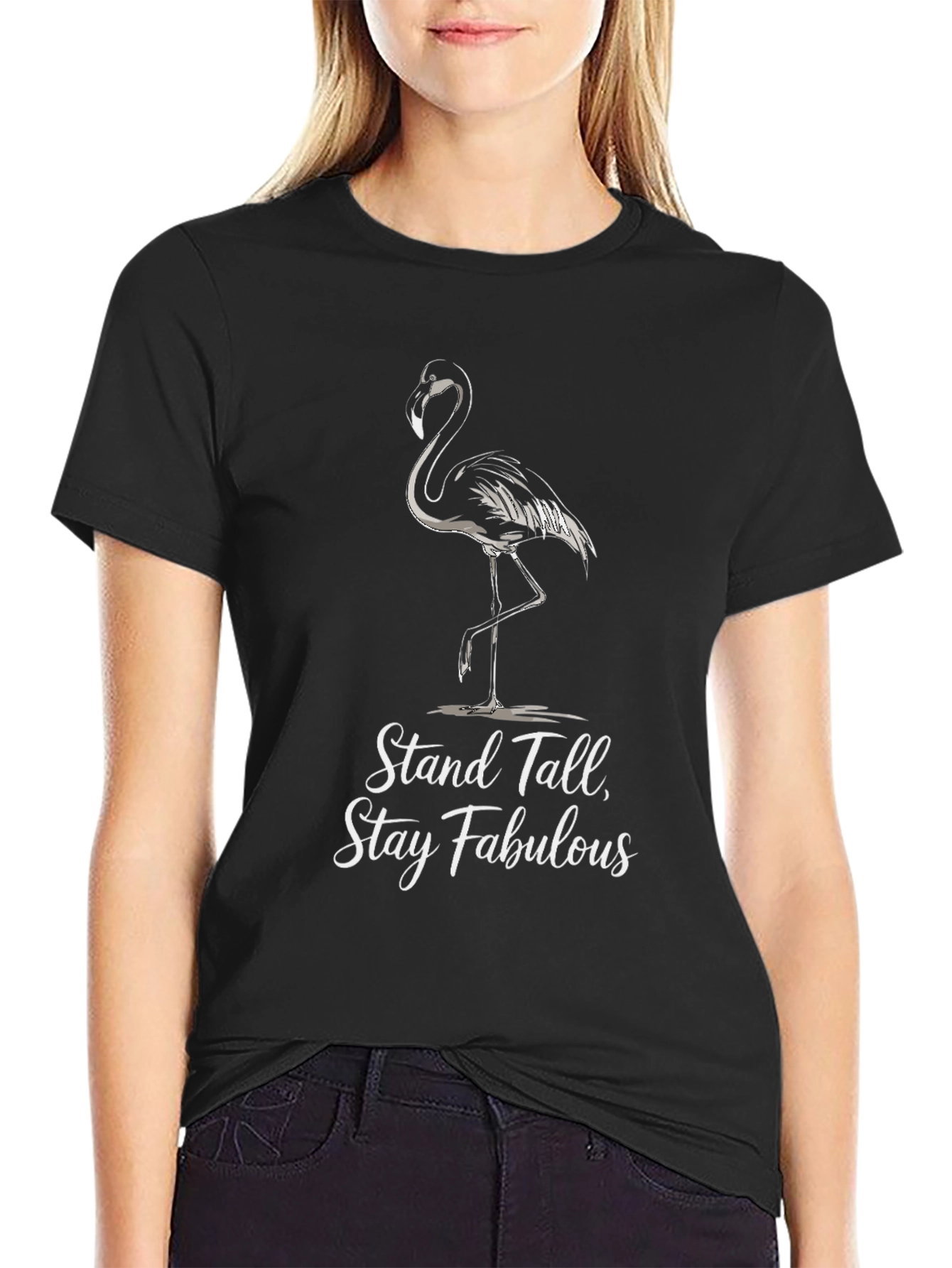 Stand Tall Flamingo T-Shirt