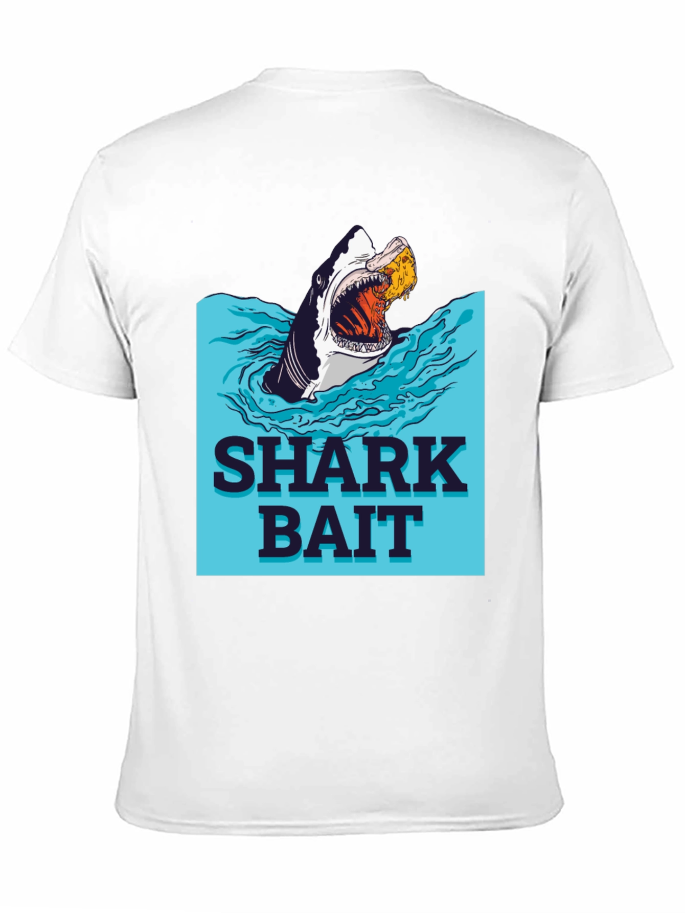 Shark Bait Graphic Tee - Novelty Design