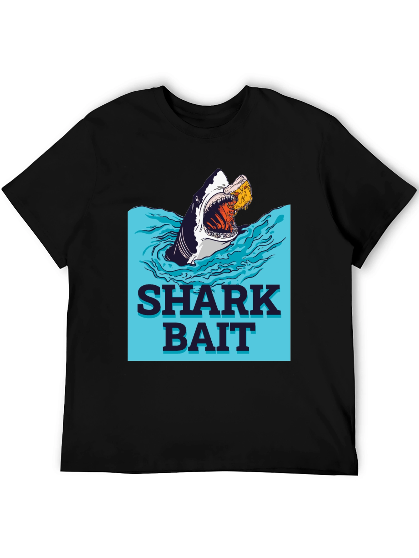 Shark Bait Graphic Tee - Novelty Design