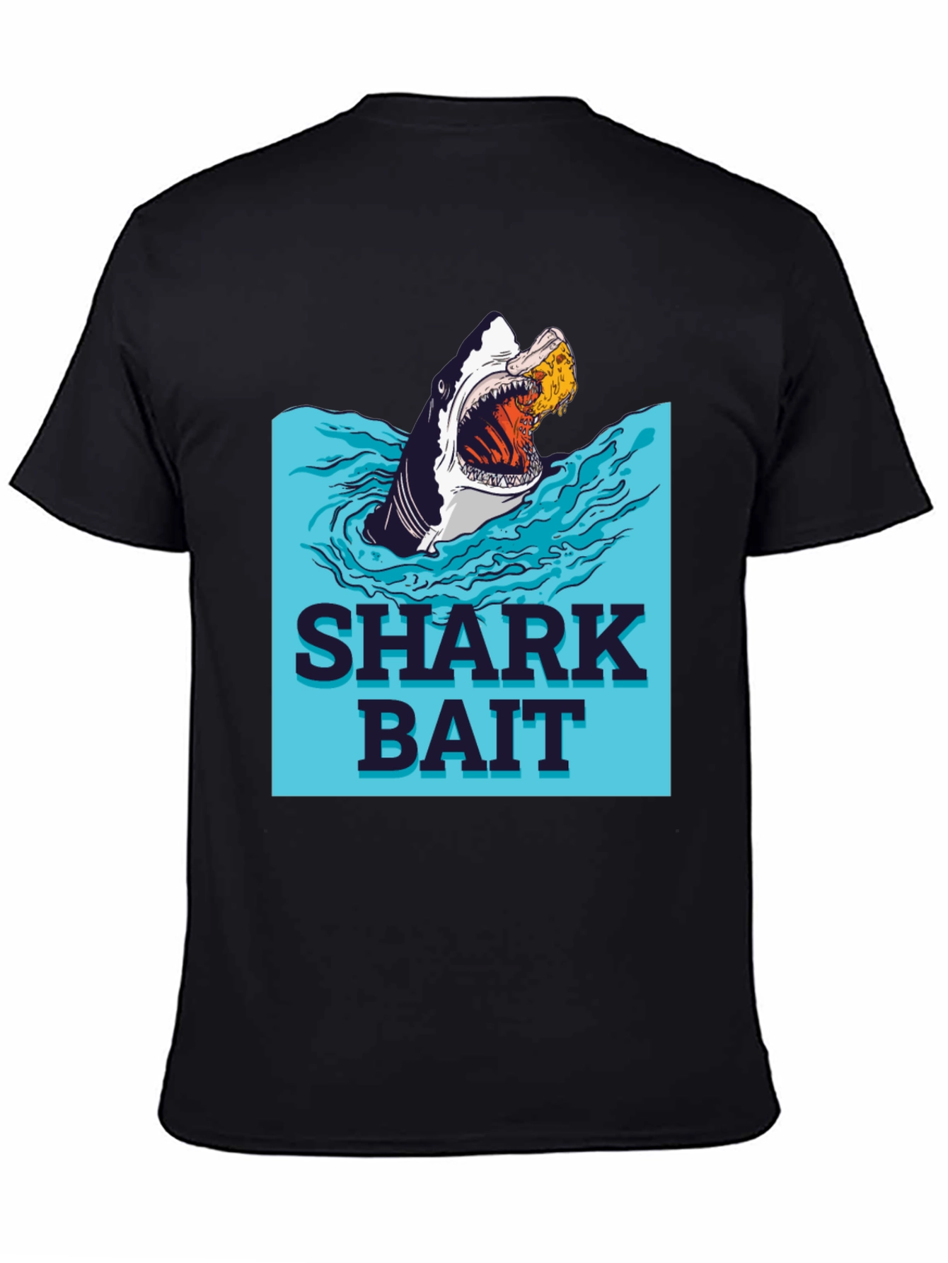 Shark Bait Graphic Tee - Novelty Design