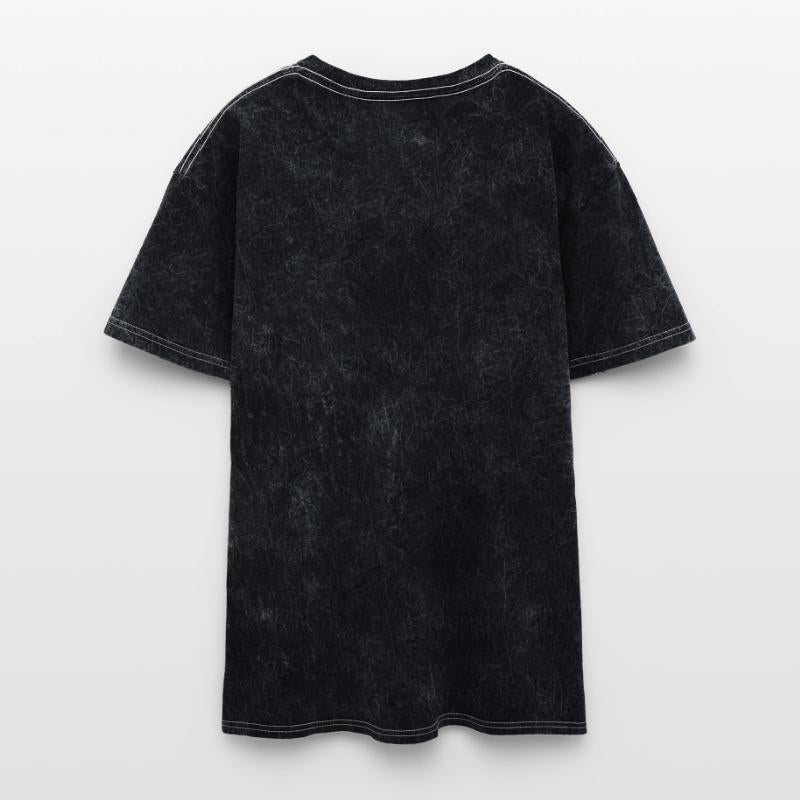 Smiling woman holding sour lemon cartoon face