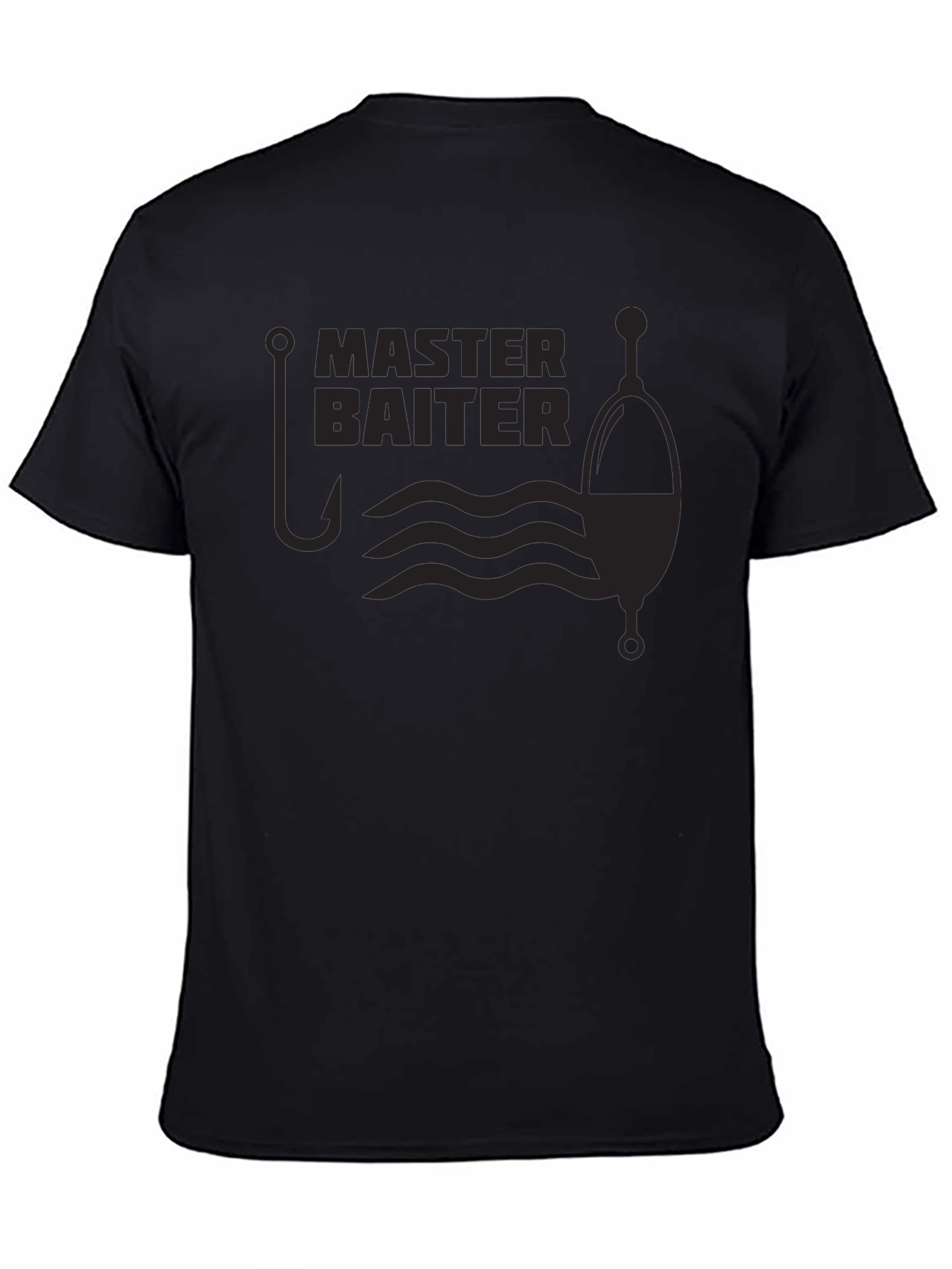 Master Baiter Fishing Humor Graphic T-Shirt
