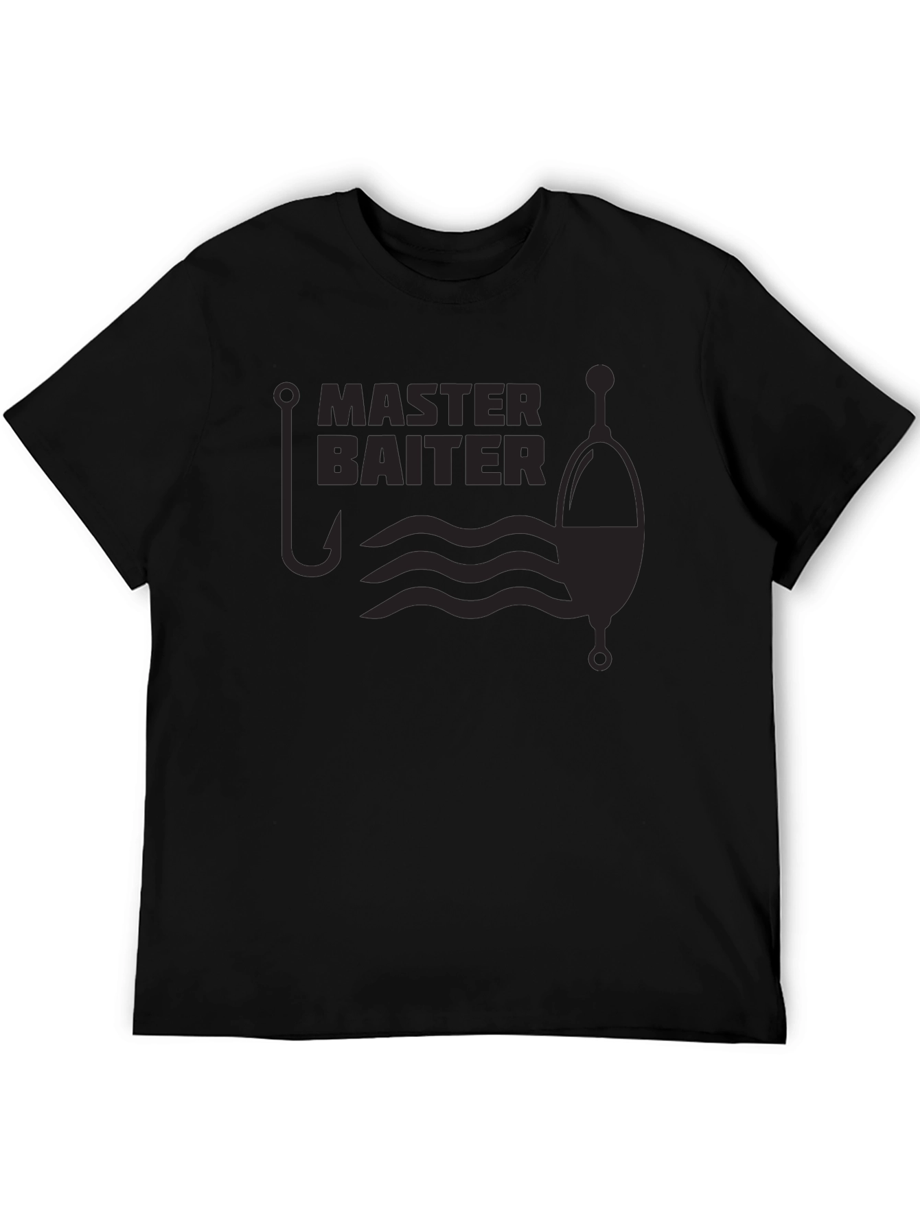 Master Baiter Fishing Humor Graphic T-Shirt