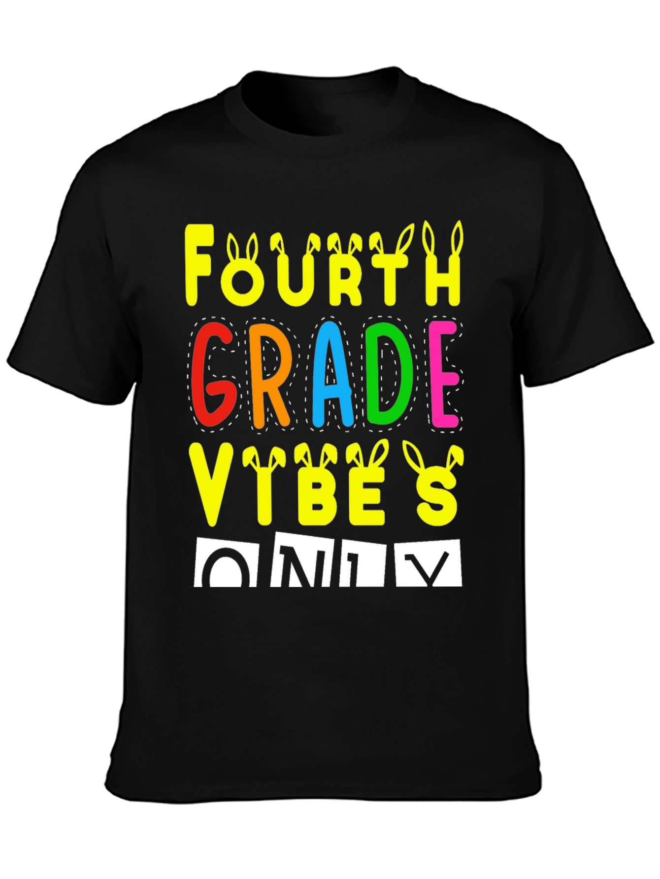 Fourth Grade Vibes Easter T-Shirt