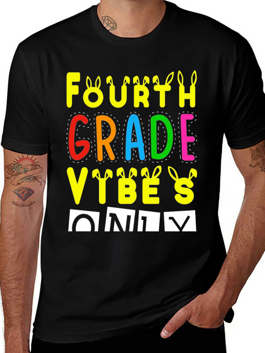 Fourth Grade Vibes Easter T-Shirt