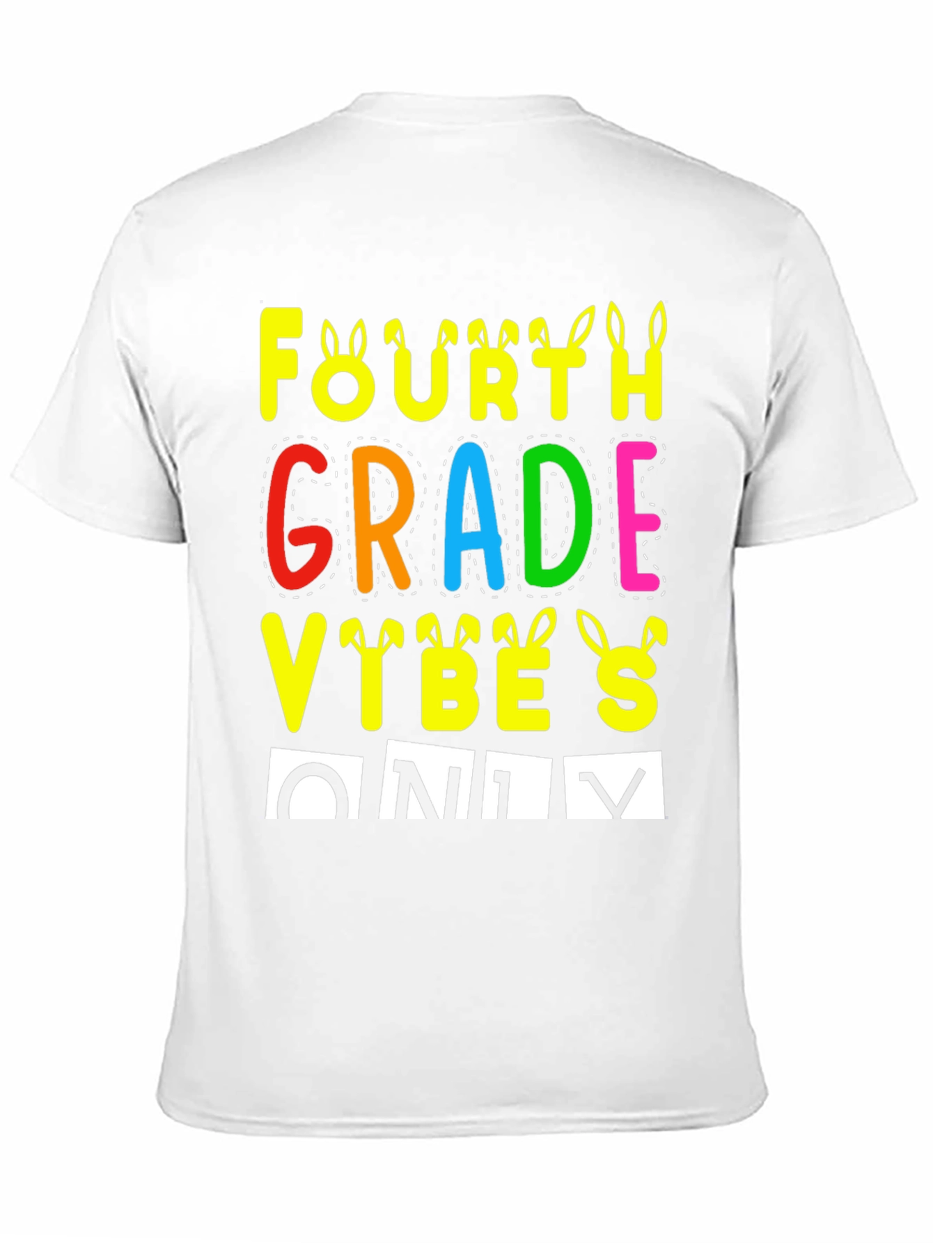 Fourth Grade Vibes Easter T-Shirt