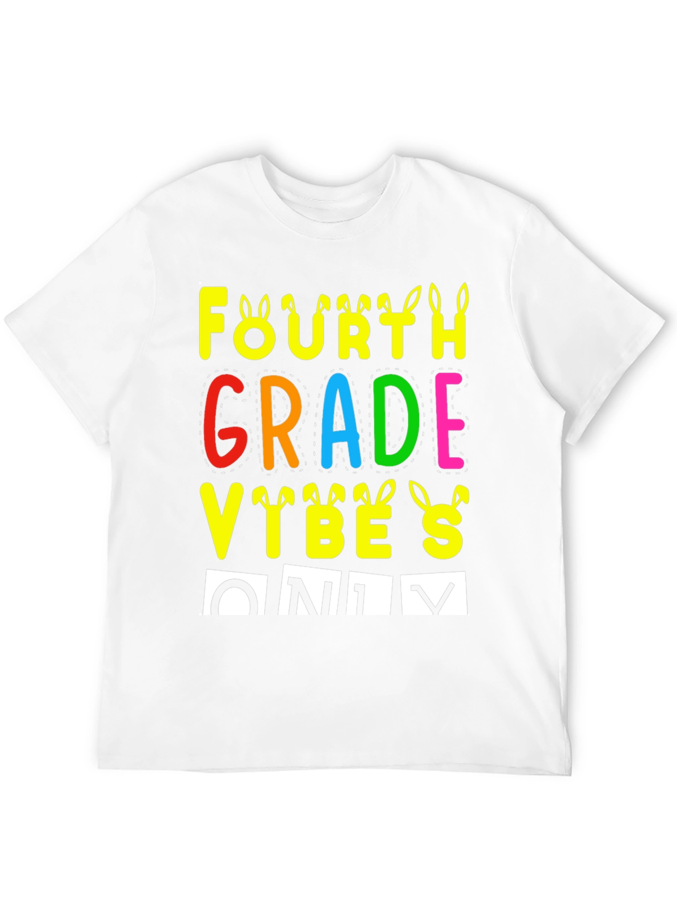 Fourth Grade Vibes Easter T-Shirt
