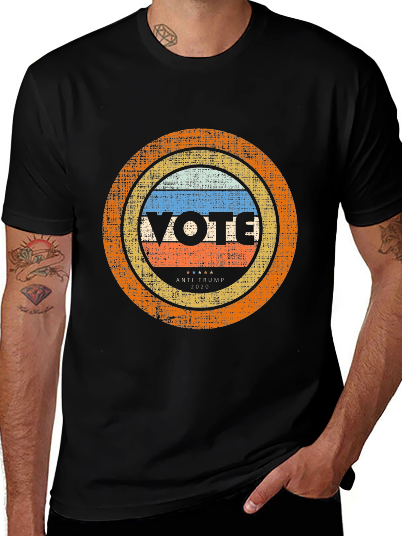 Vote Anti-Trump 2020 Graphic Tee