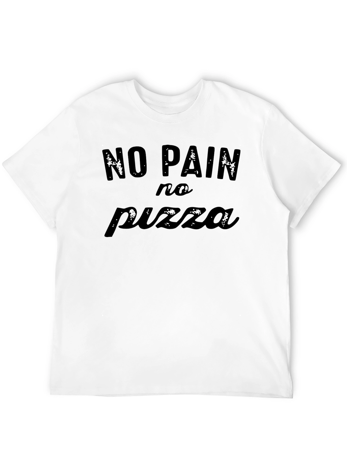 No Pain No Pizza Graphic Tee