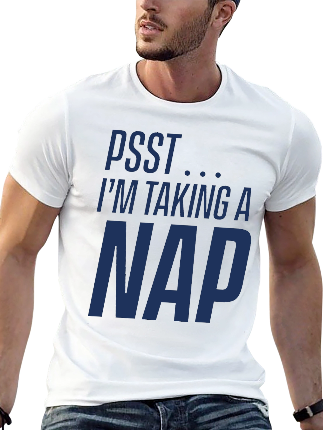 Mens Taking a Nap Graphic T-Shirt
