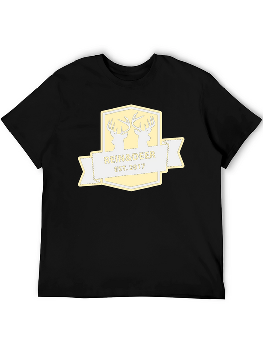 Rein & Deer Est. 2017 Black T-Shirt