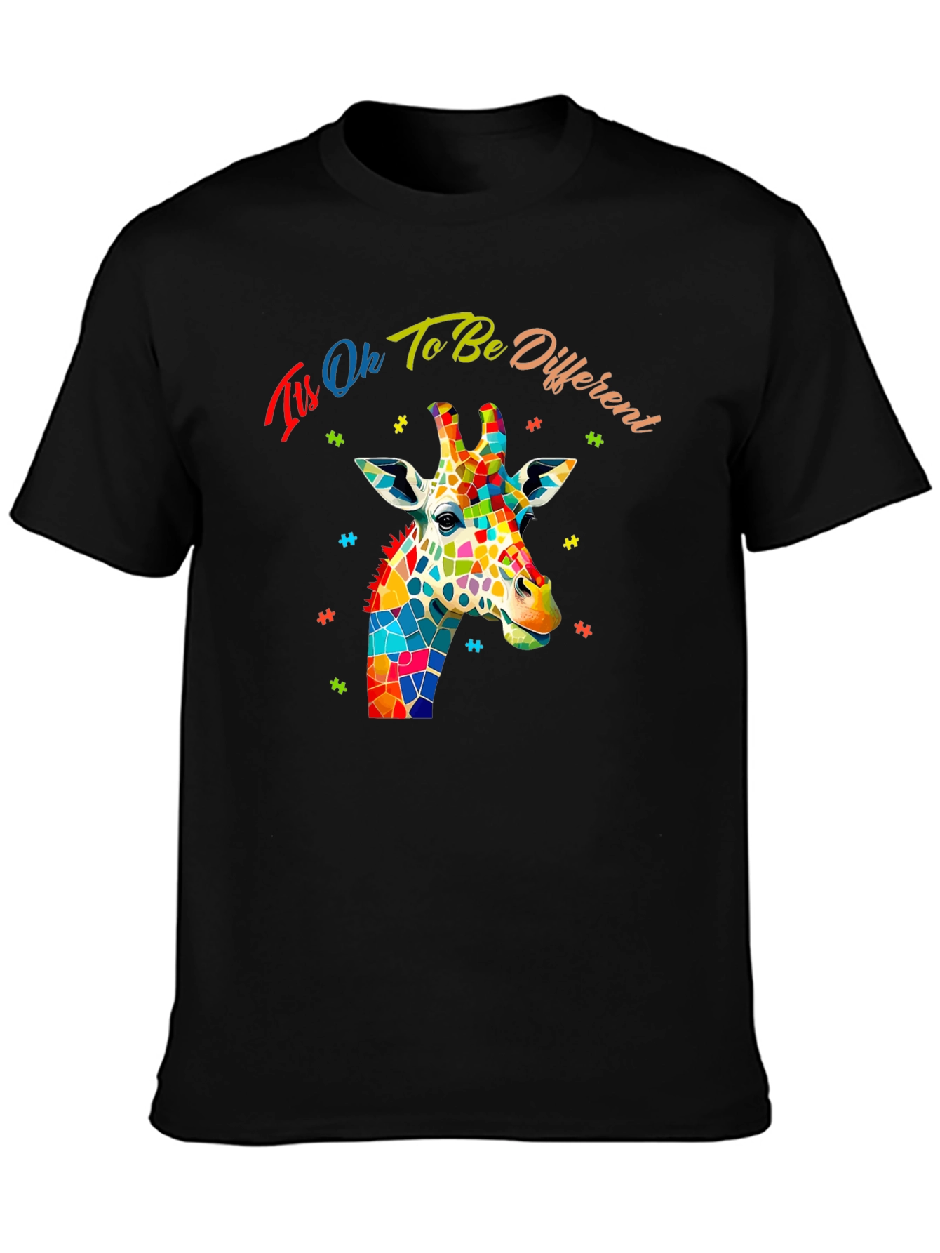 Its Ok To Be Different Giraffe T-Shirt