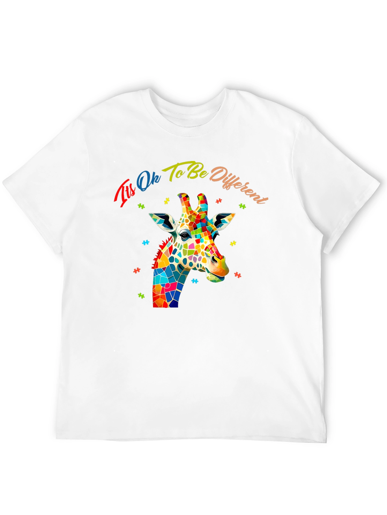 Its Ok To Be Different Giraffe T-Shirt